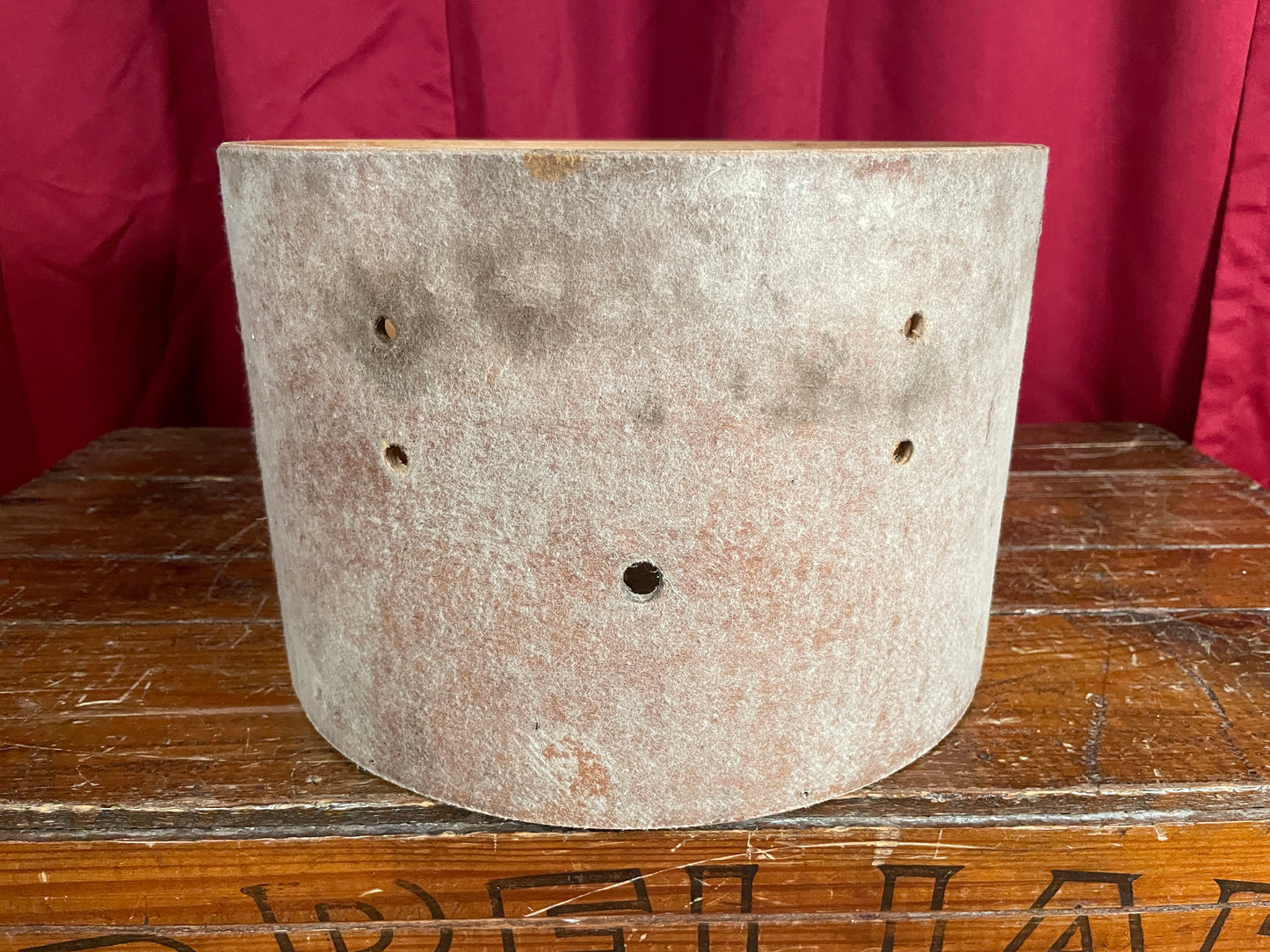 1970s Slingerland 8x12 Tom Drum Shell Project 3-Ply