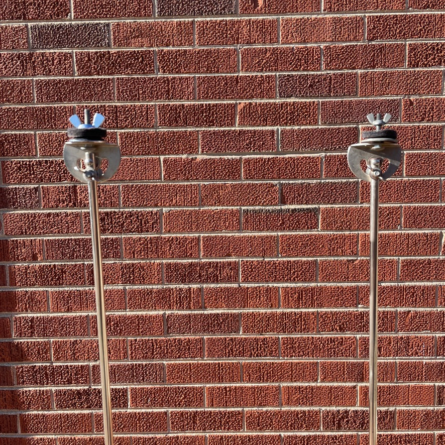 1960s Dewey Flat Base Straight Cymbal Stand Pair