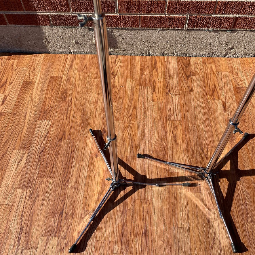 1960s Dewey Flat Base Straight Cymbal Stand Pair
