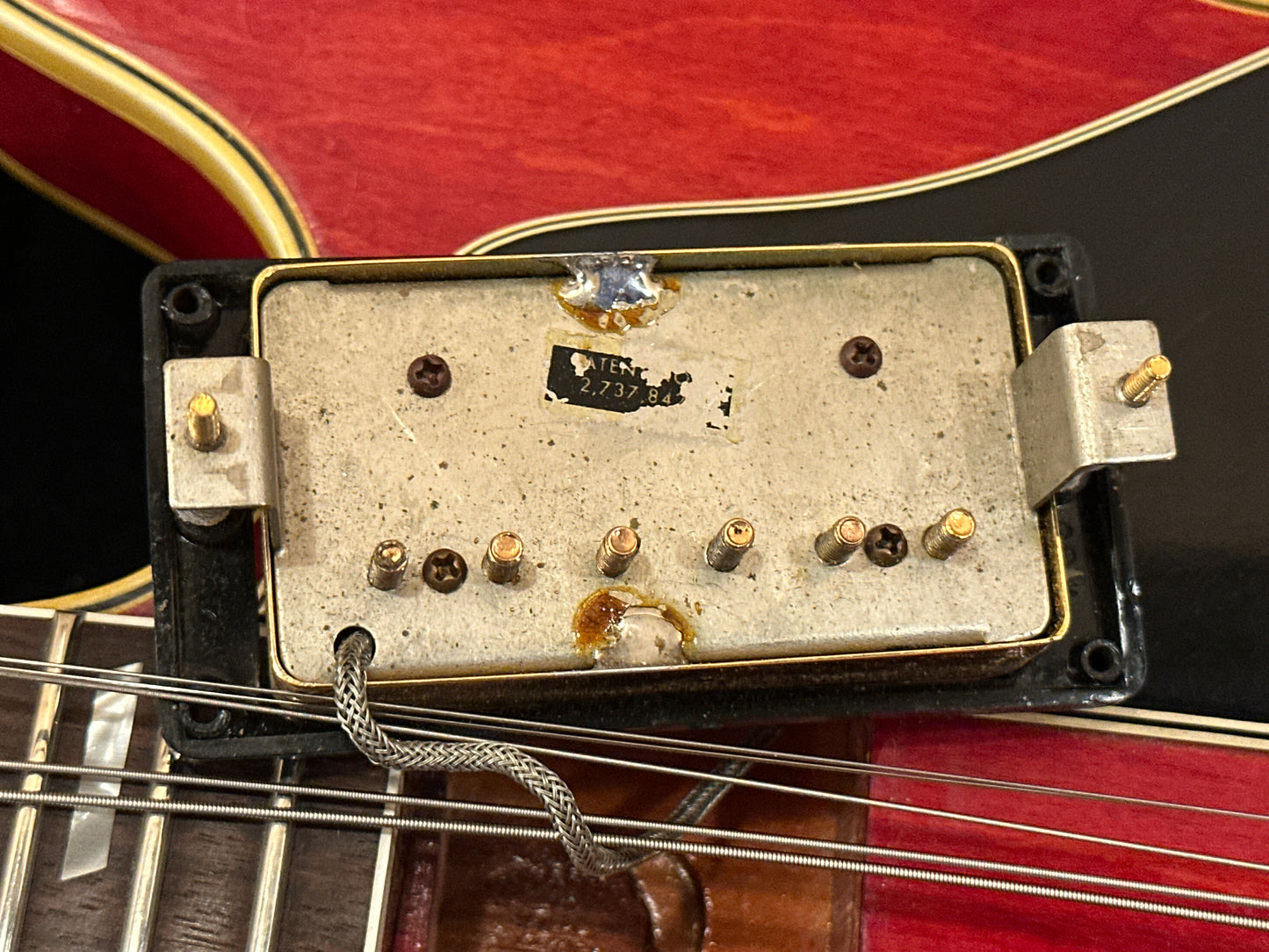 1967 Gibson ES-345 Semi Hollowbody Electric Guitar Cherry Red w/OHSC