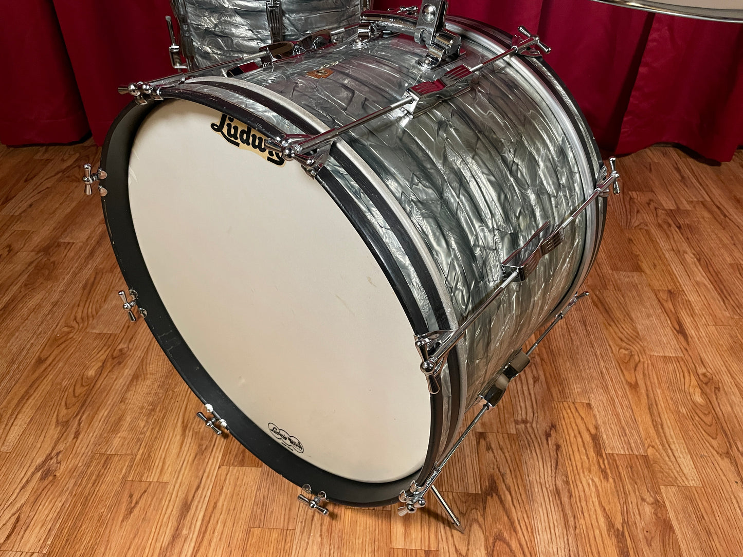 1968 Ludwig Club Date Drum Set Sky Blue Pearl 20/12/14
