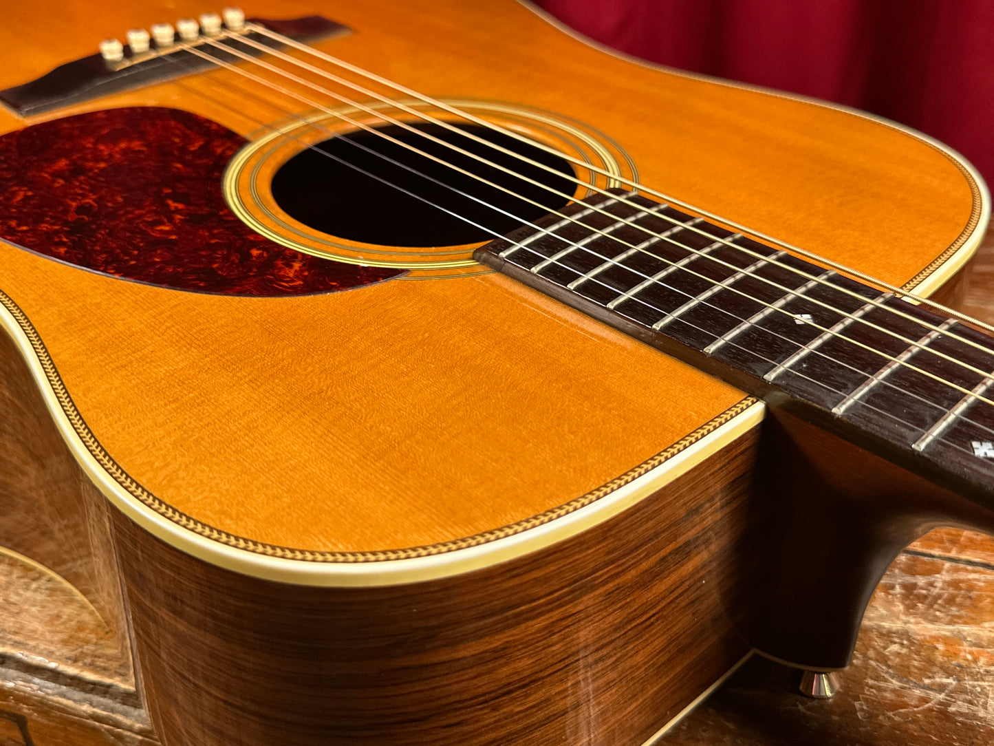 1986 Martin Shenandoah HD-2832 Acoustic Electric Guitar Natural w/ Case