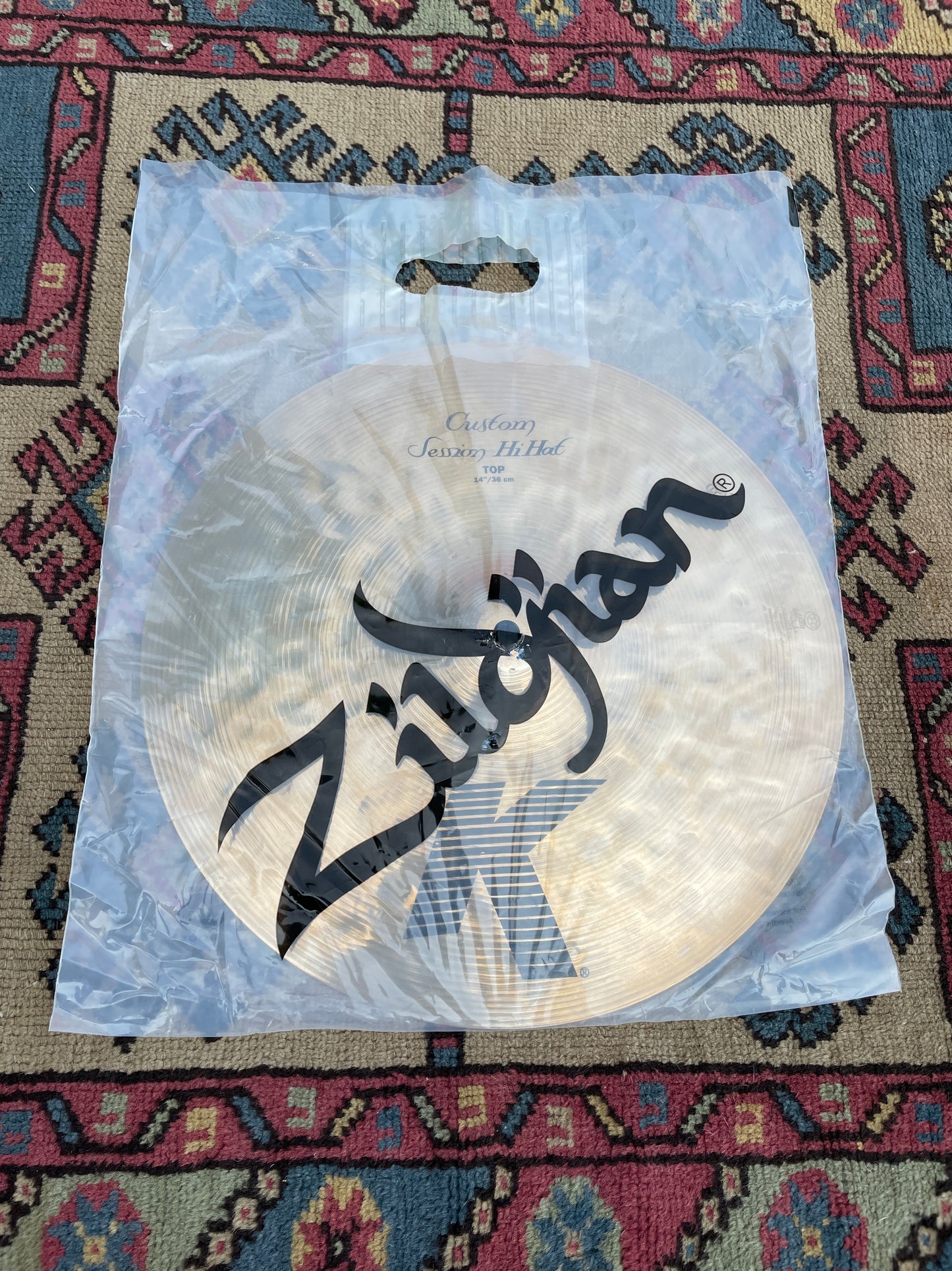 14" Zildjian K Custom Session Hi-Hat Cymbal Pair 1056g/978g *Video Demo*