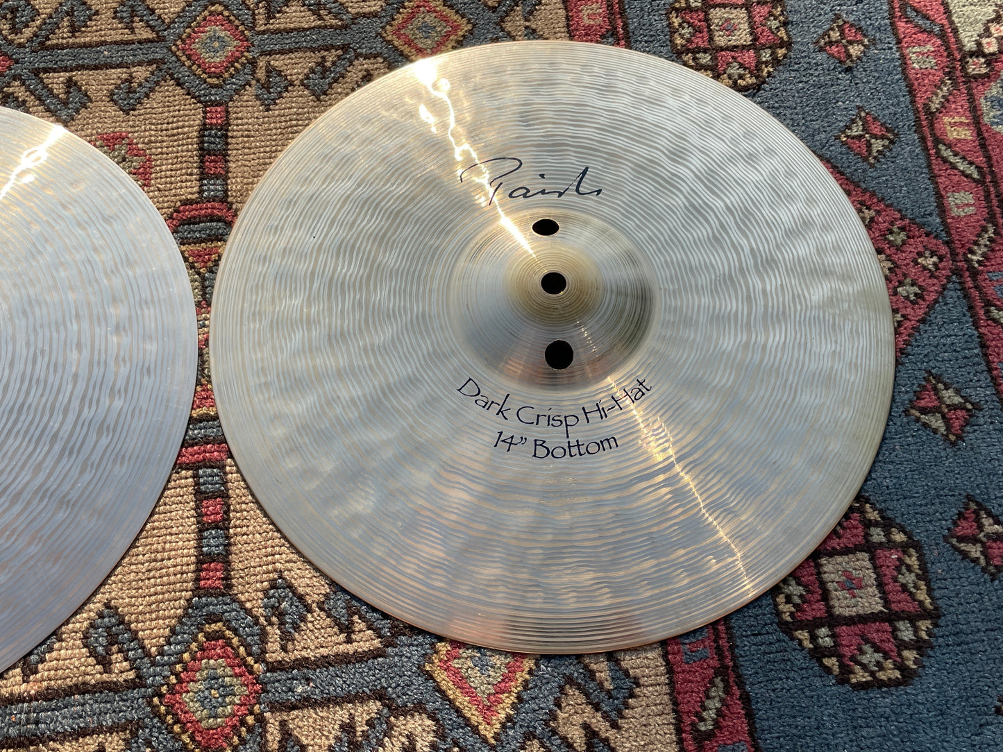 14" Paiste Signature Dark Crisp Hi-Hat Cymbal Pair 876g/1484g *Video Demo*