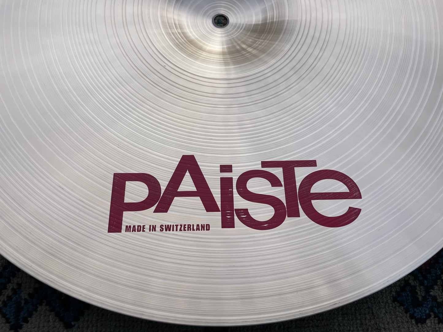 20" Paiste 2002 Thin Crash Cymbal 1790g *Video Demo*