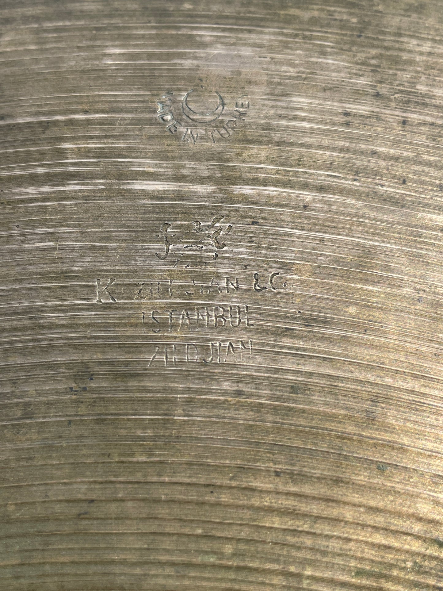 18" K. Zildjian Istanbul 1950s Old Stamp Crash Ride Cymbal 1418g *Video Demo*