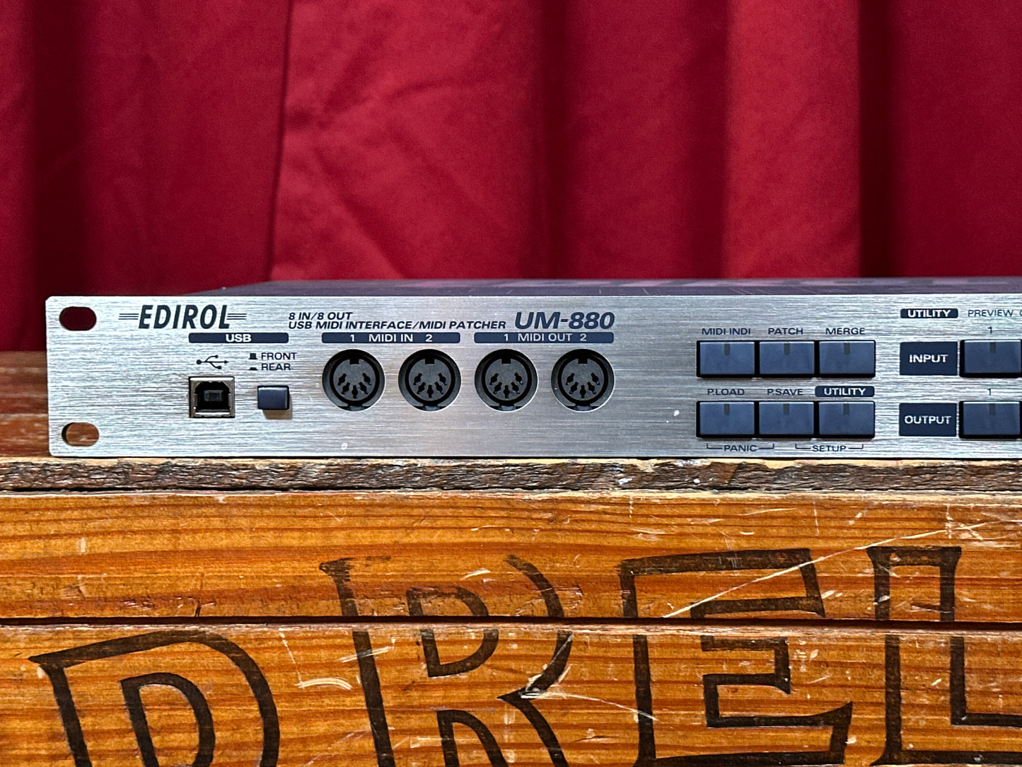 Edirol UM-880 8 In / 8 Out USB MIDI Interface Patcher