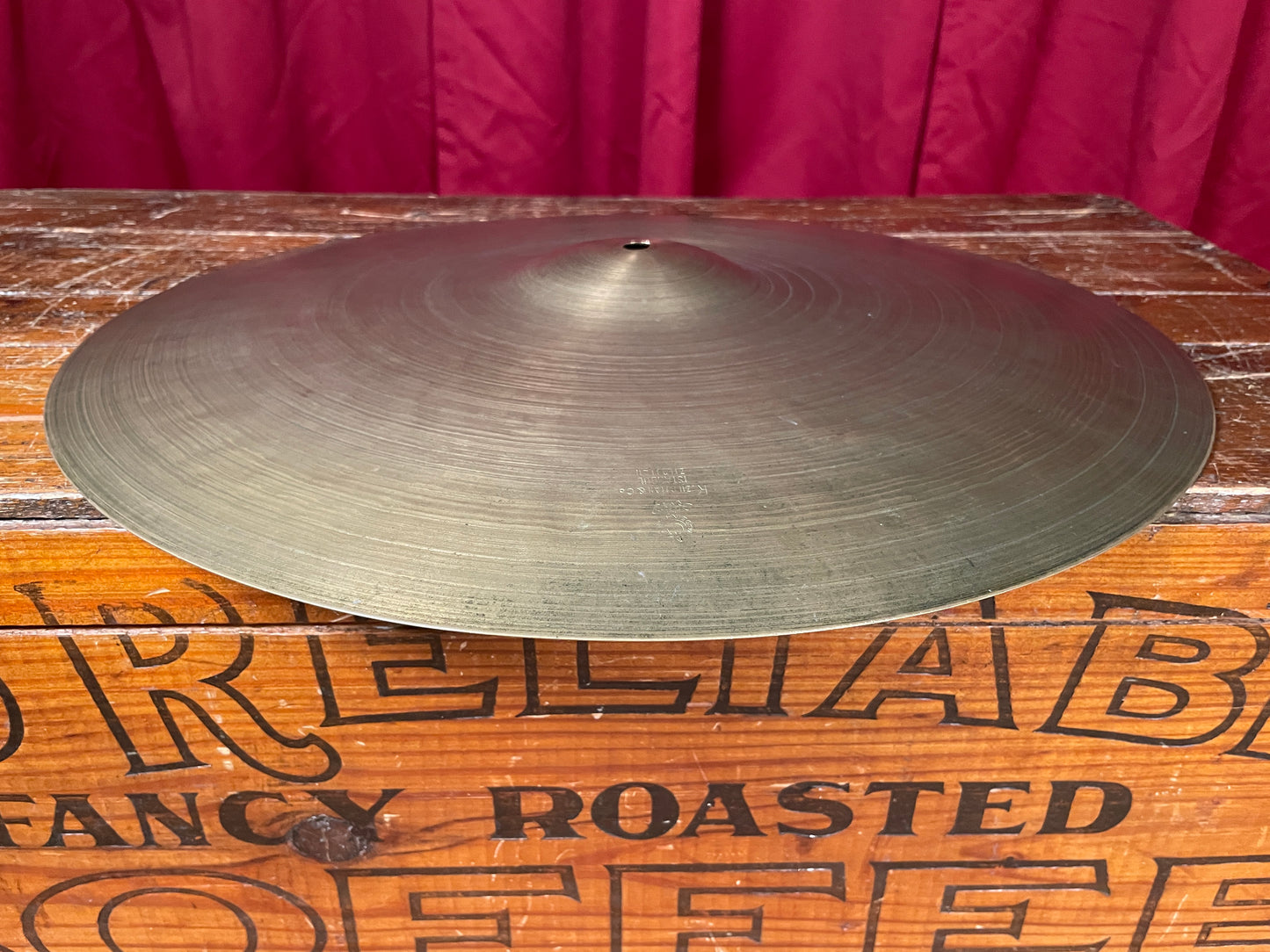 18" K. Zildjian Istanbul 1960s New Stamp Crash Cymbal 1508g *Video Demo*