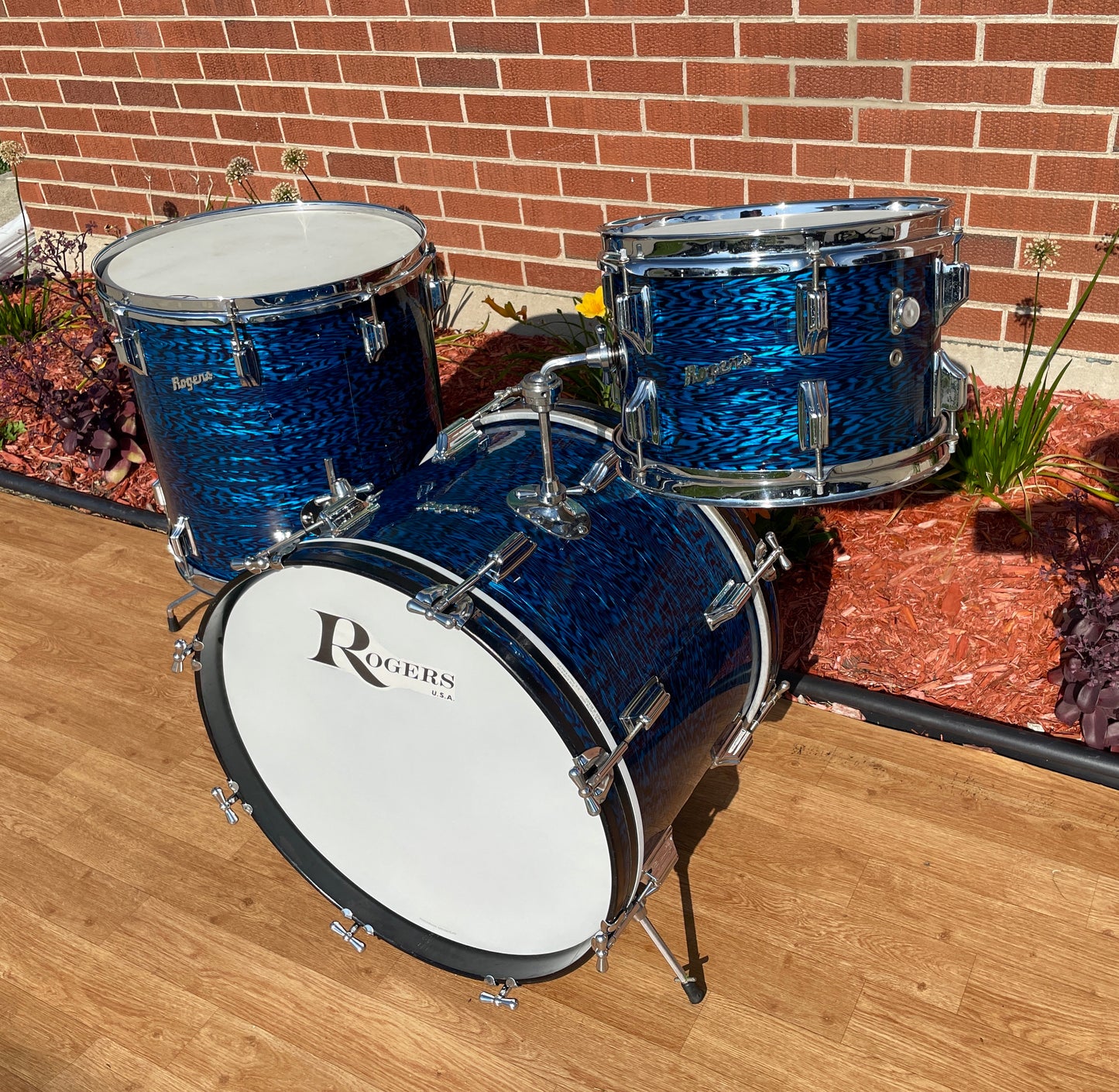 1960s Rogers Holiday Cleveland Swingtime 20/12/16 3ply Blue Onyx