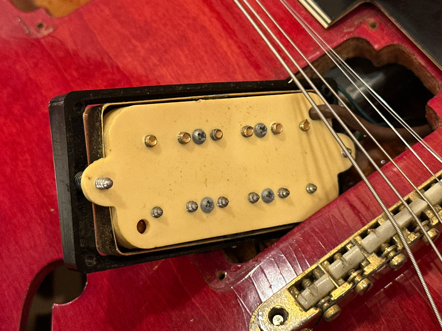 1967 Gibson ES-345 Semi Hollowbody Electric Guitar Cherry Red w/OHSC