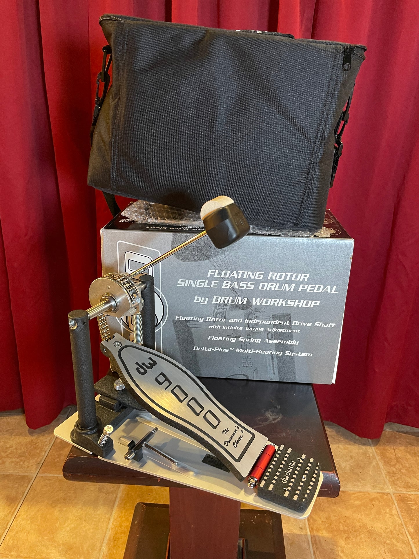 DW 9000 Bass Drum Pedal DWCP9000 Drum Workshop w/ Bag