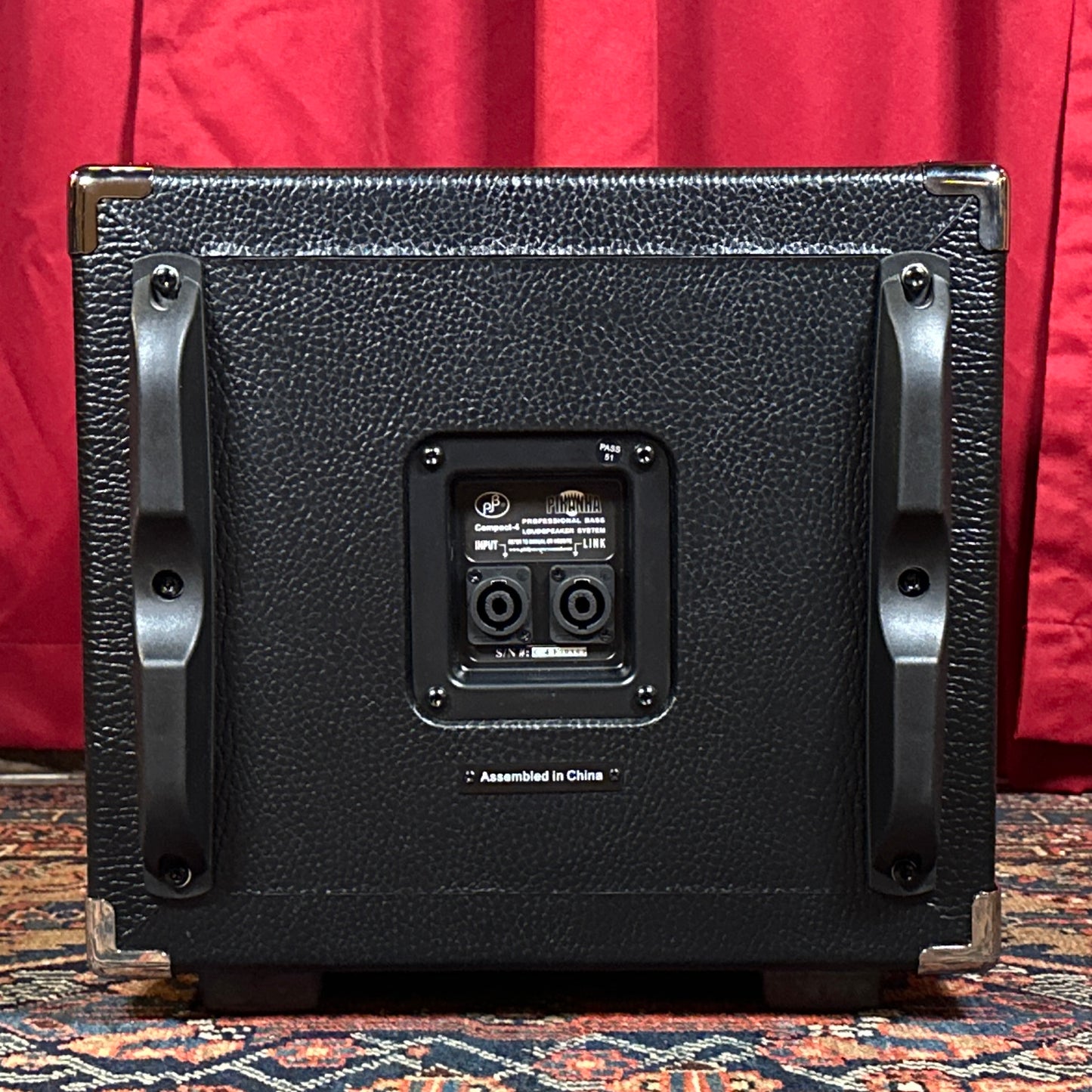Phil Jones Bass C4 Compact 4 - 4x5 Extension Speaker Cabinet w/ Cover