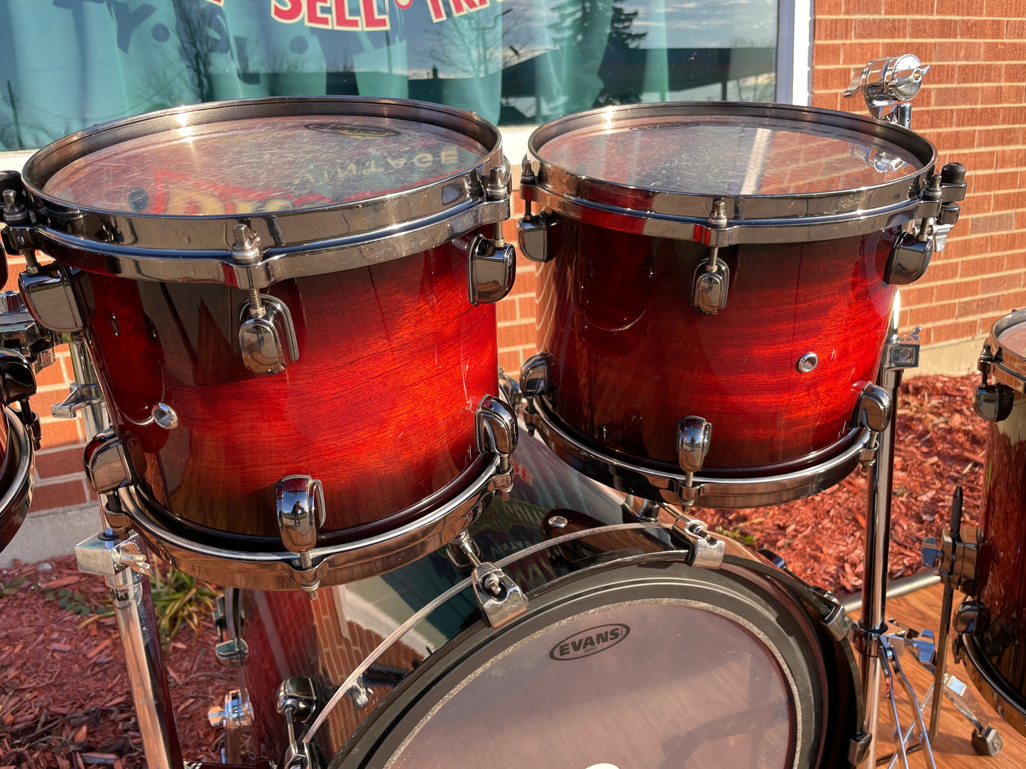 Tama Starclassic Bubinga Drum Set Red Mahogany Burst 22/8/10/12/16