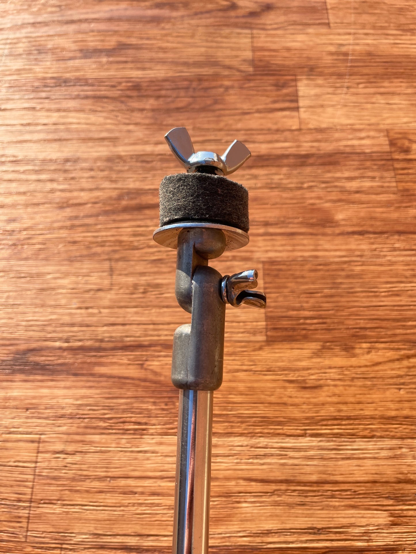 1960s Slingerland No. 761-21 Adjustable Bass Drum Mount L-Arm Cymbal Holder