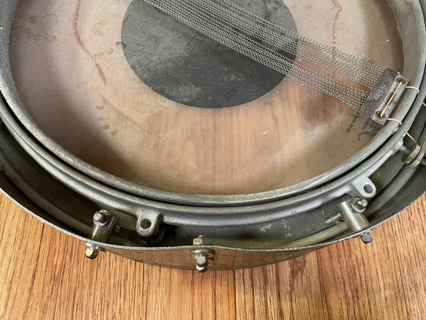 Vintage Ralph Kester 16" Flat Jacks Marching Snare Drum for Project / Parts