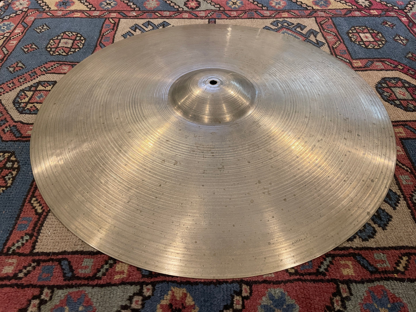 22" Zildjian A 1954-56 Large Stamp Ride Cymbal 2462g *Video Demo*