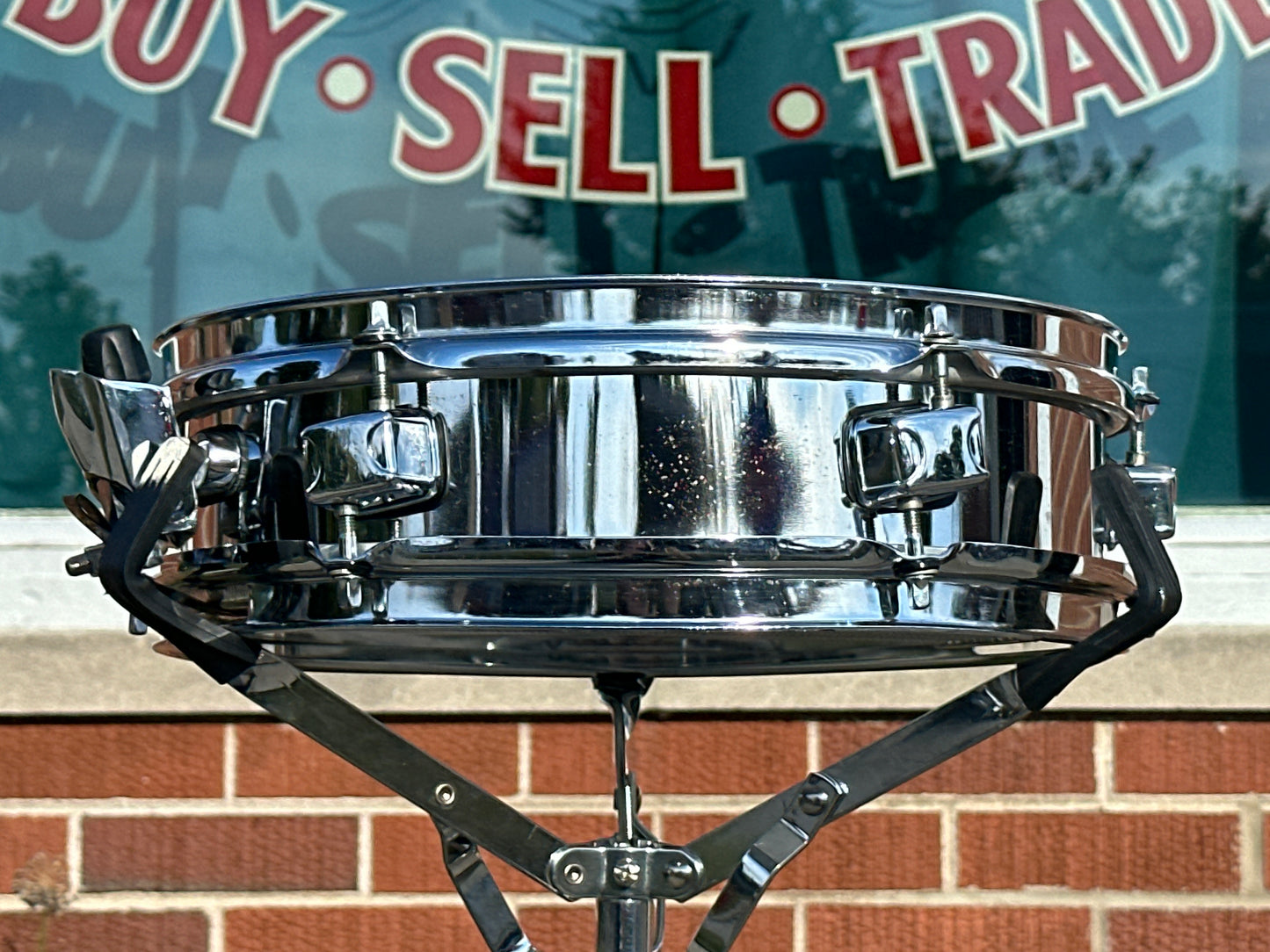 1990s Tama Steel Soprano 3.25x12 Snare Drum Chrome PF1325-12