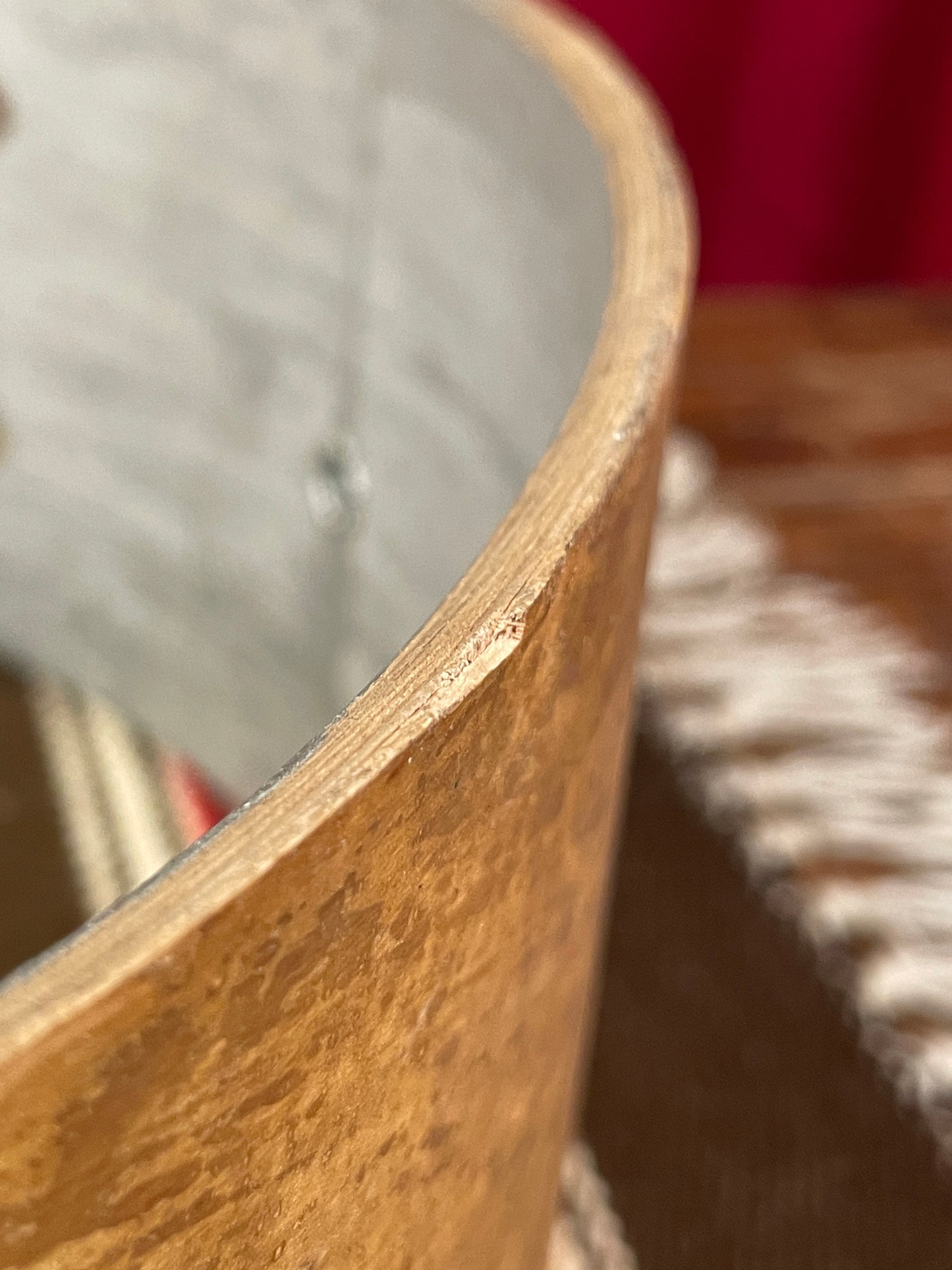 Vintage Gretsch 5.5x14 4105 Dixieland Snare Drum Shell Round Badge 6-Lug