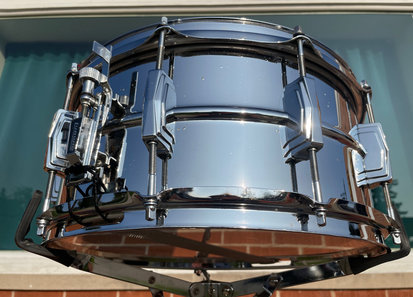 1970s Ludwig 6.5x14 LM402 Supraphonic Snare Drum