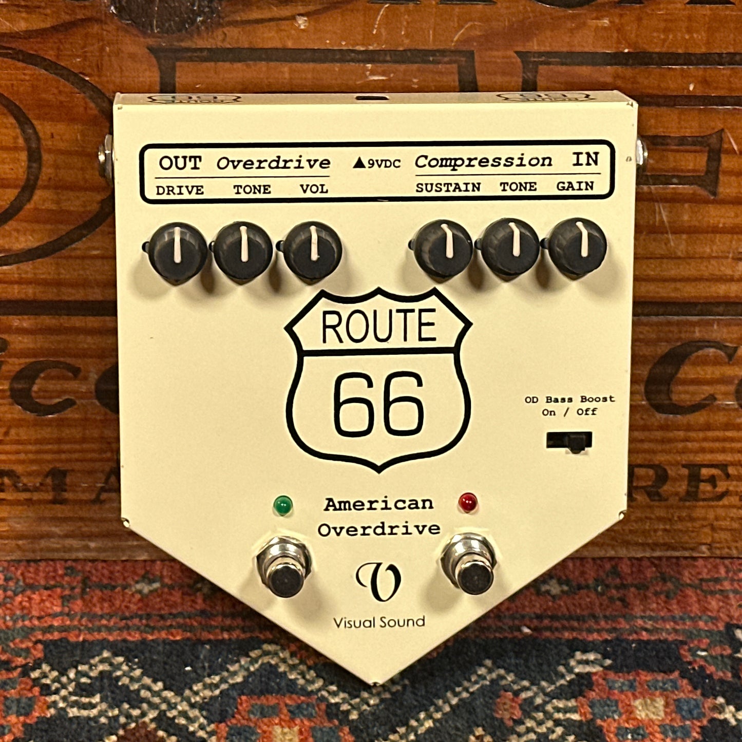 2000s Visual Sound Route 66 American Overdrive Pedal V1