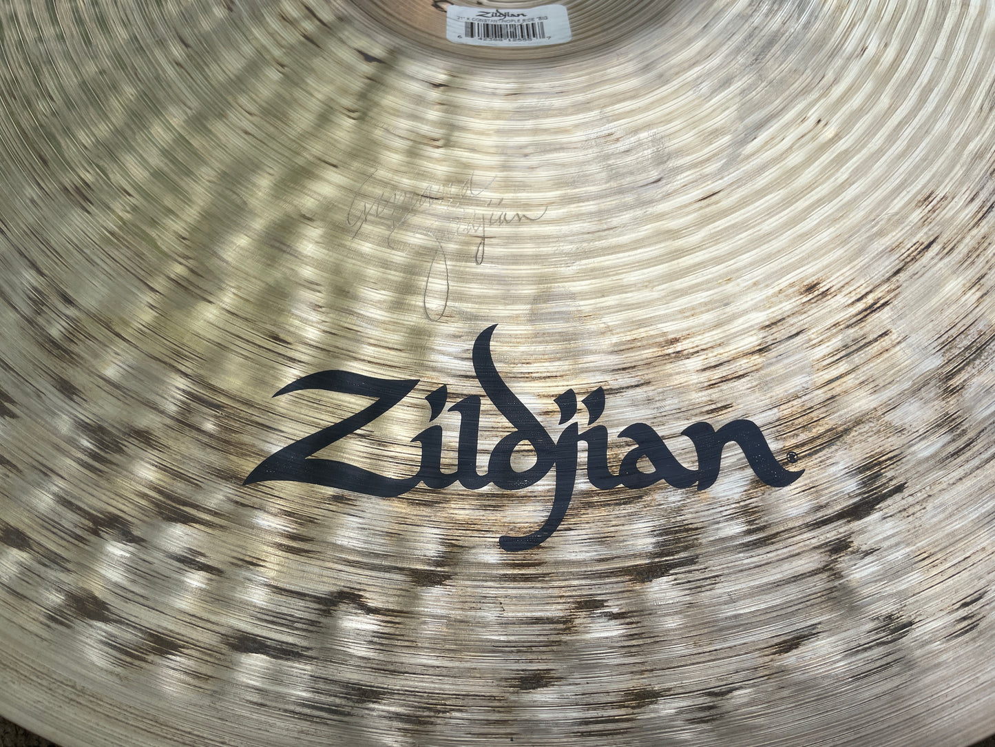 21" Zildjian K Constantinople Big Band Ride Cymbal 2534g *Video Demo*