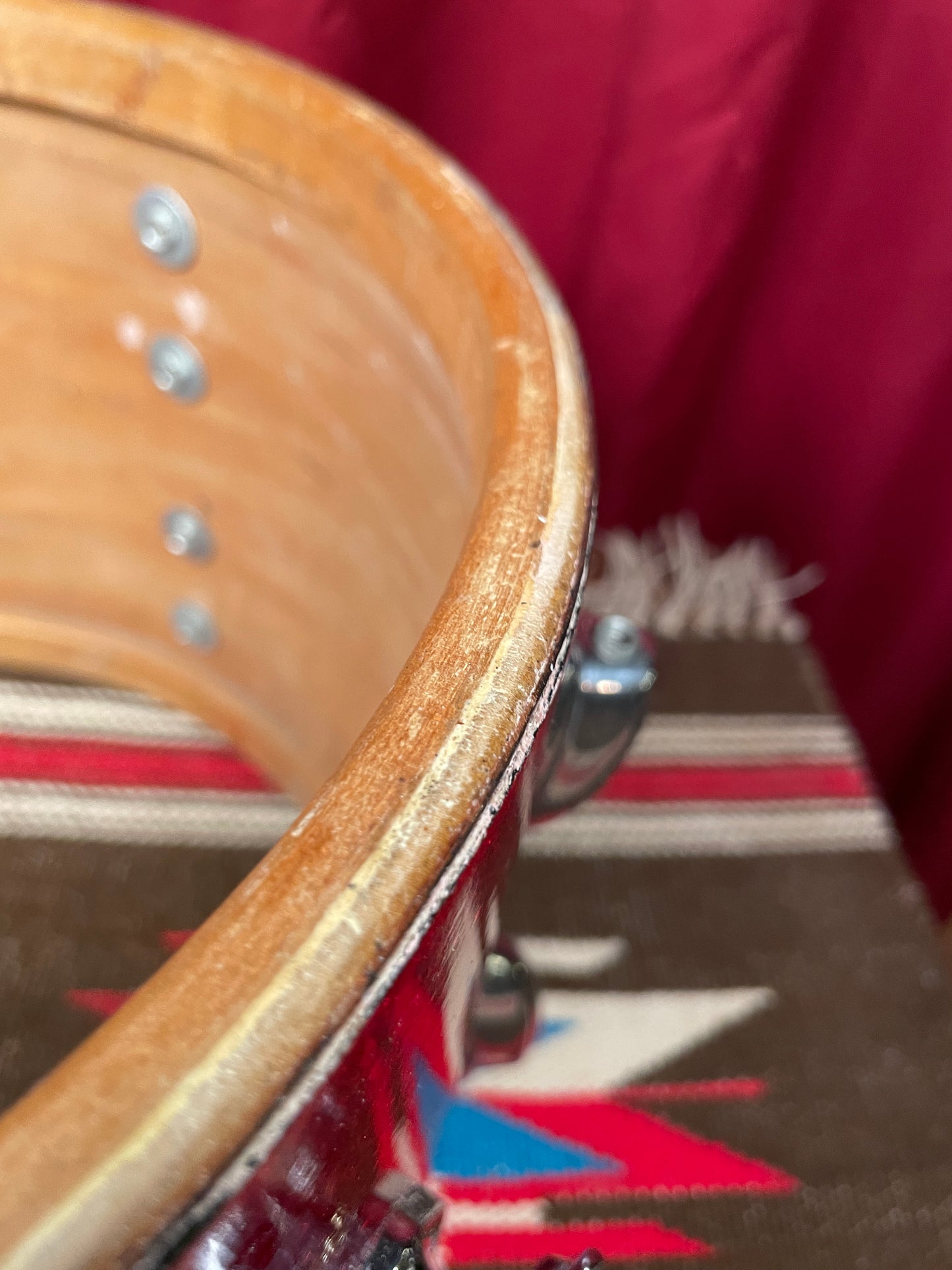 1964 Slingerland 9x13 Tom Red Sparkle 13x9