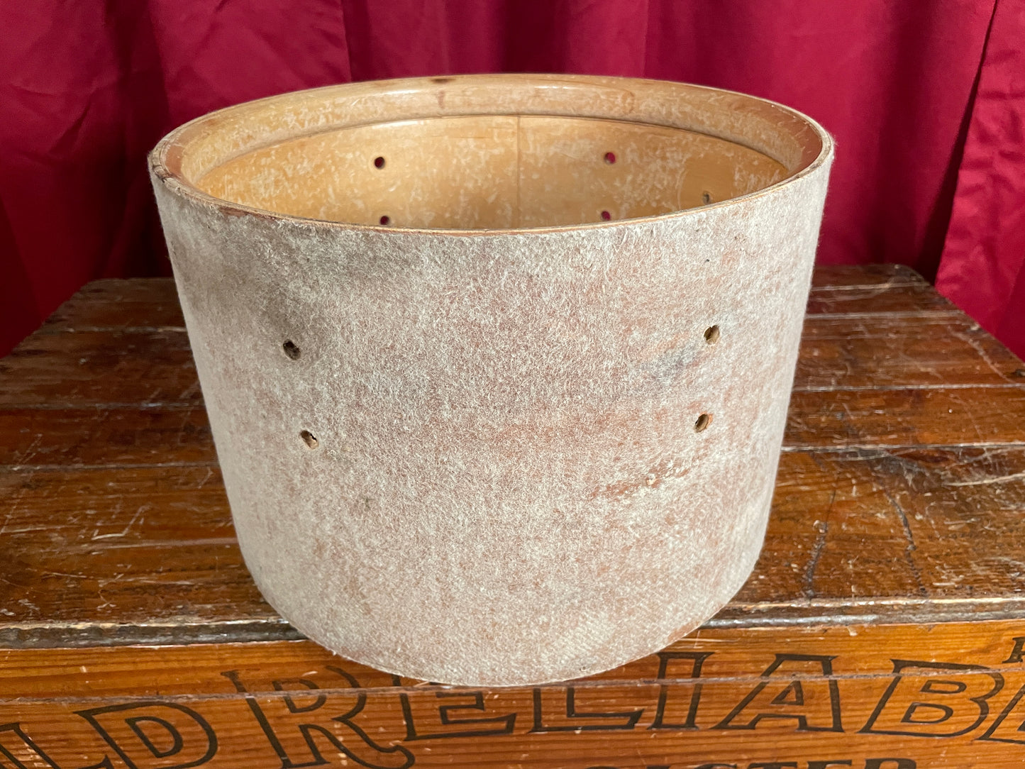 1970s Slingerland 8x12 Tom Drum Shell Project 3-Ply