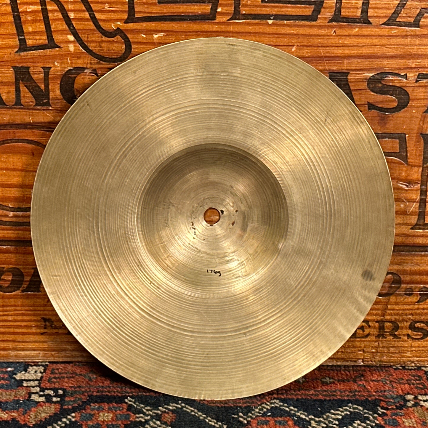 10" Zildjian A 1930s 1st Stamp Paper Thin Splash Cymbal 176g *Video Demo*