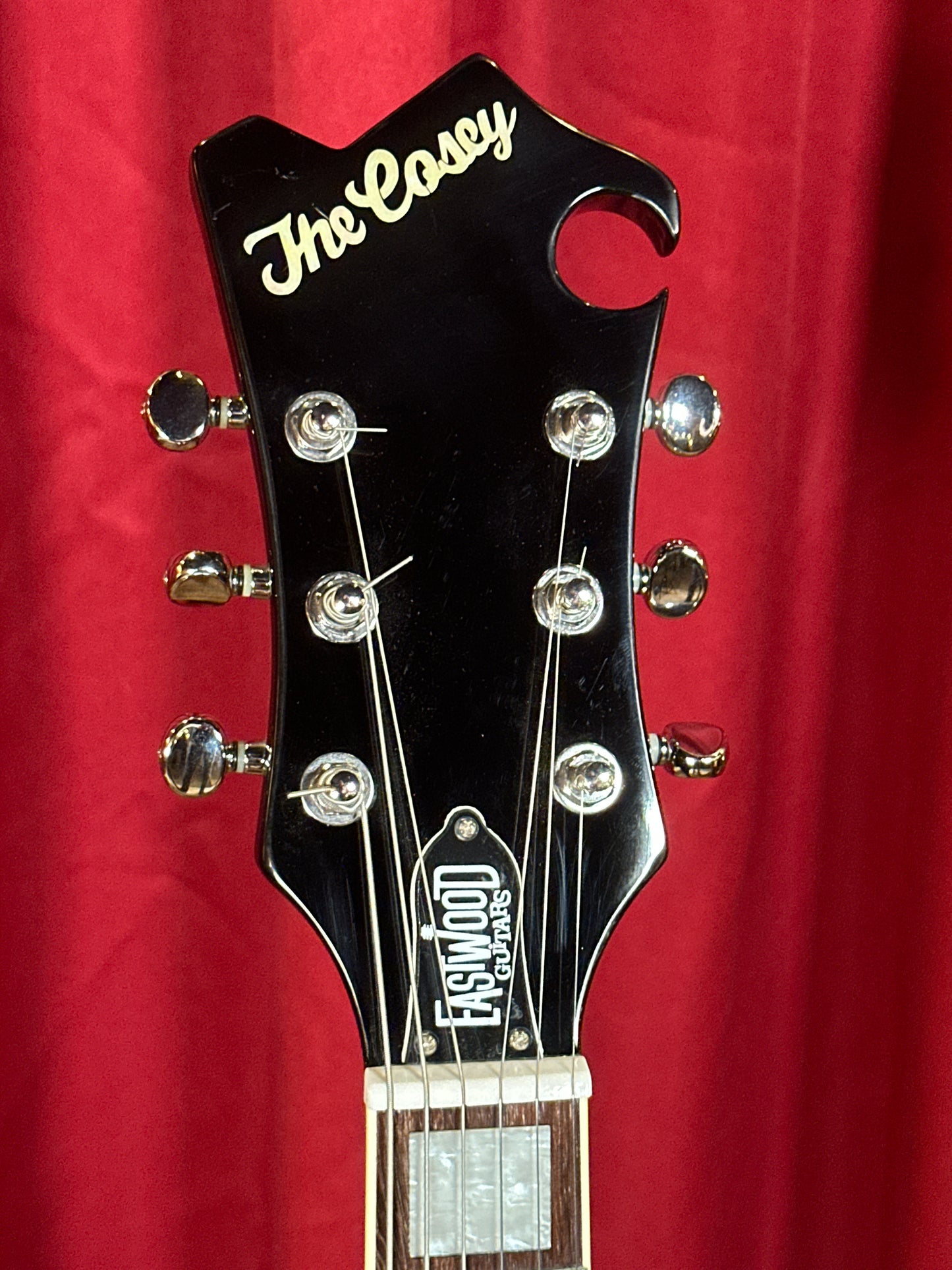 Eastwood Tribute 1975 Morris The Cosey Electric Guitar Sunburst w/ Original Gig Bag