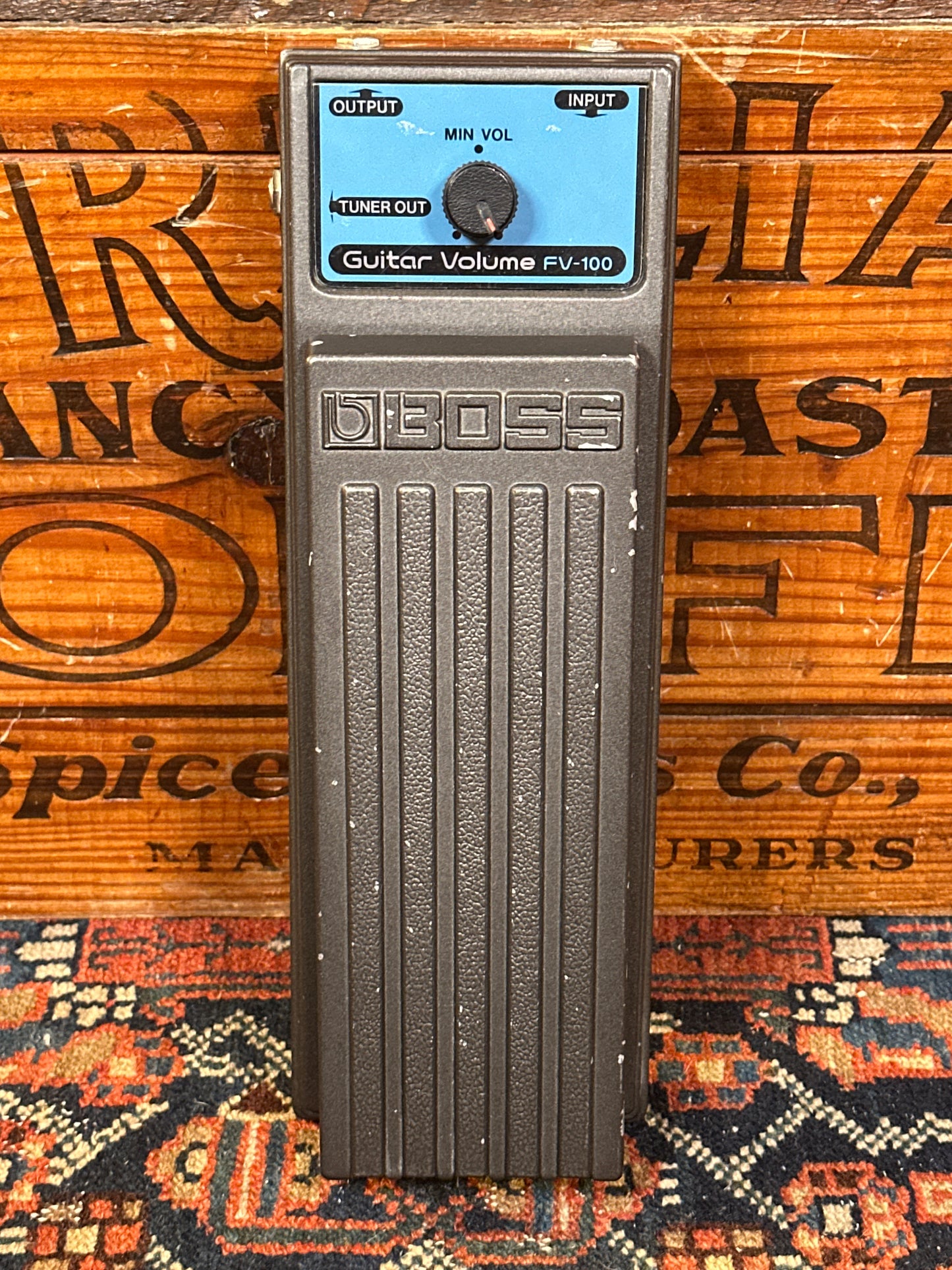 1980s Boss FV-100 Volume Pedal MIJ Japan