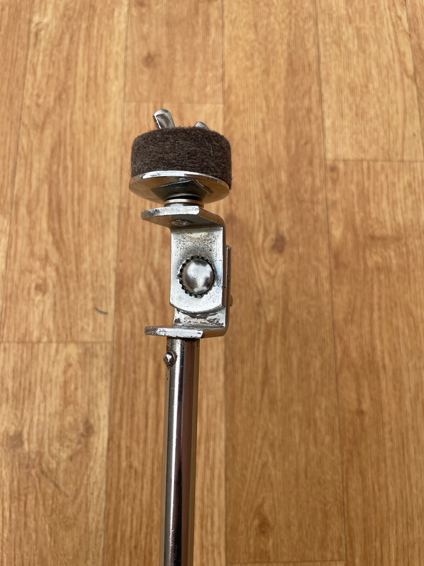 1960s Gretsch Telescoping L-Arm Cymbal Holder Round Badge Era