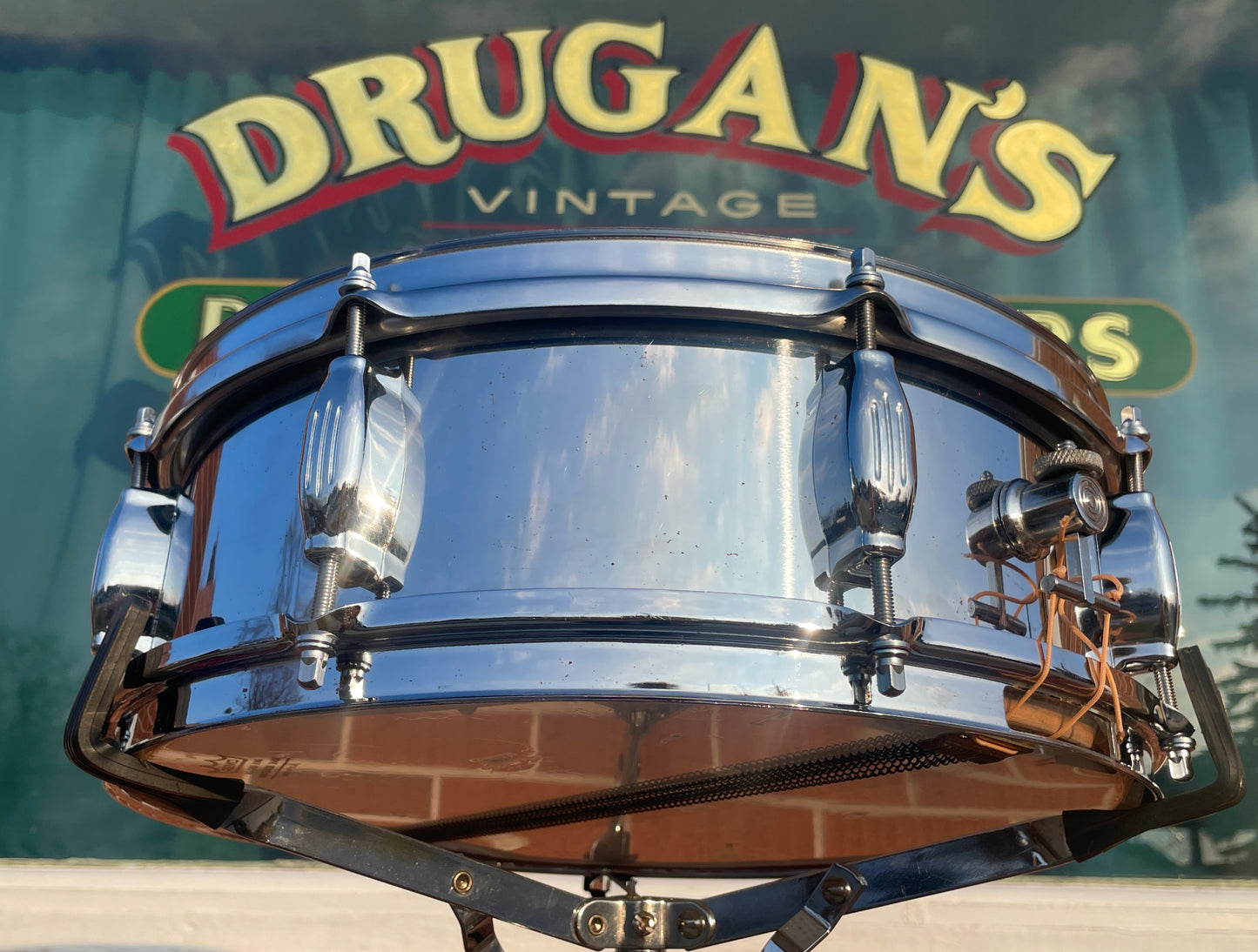 1960s Camco 701-EM Studio Model 5x14 Chrome Over Wood Snare Drum Oaklawn COW