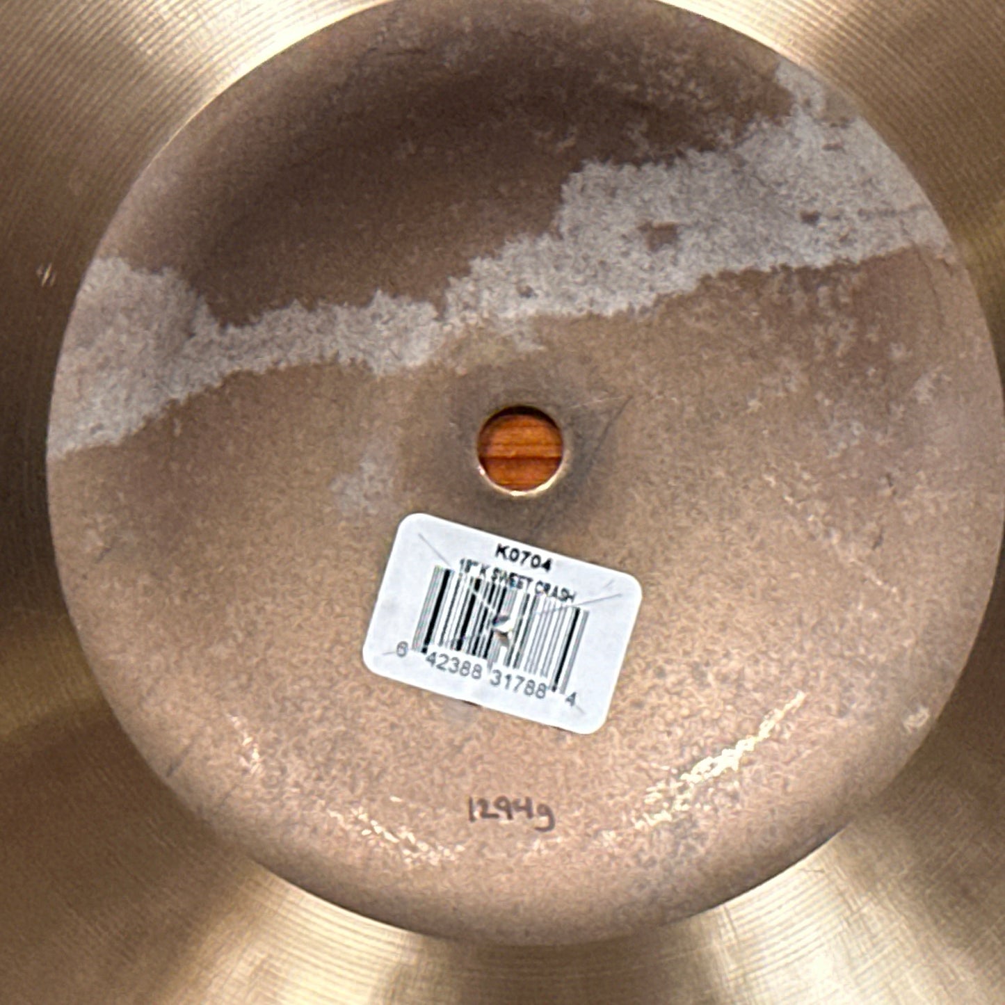 18" Zildjian K Sweet Crash Cymbal 1294g *Video Demo*