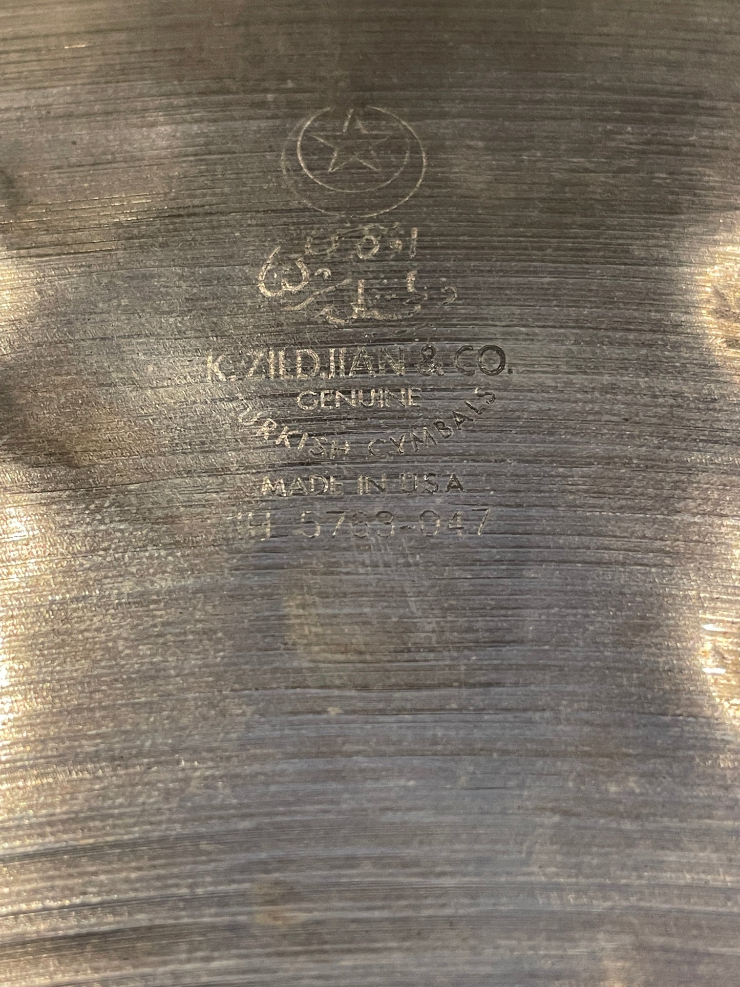 20" Zildjian 1998 (First Year) K Constantinople Ride Cymbal 1944g