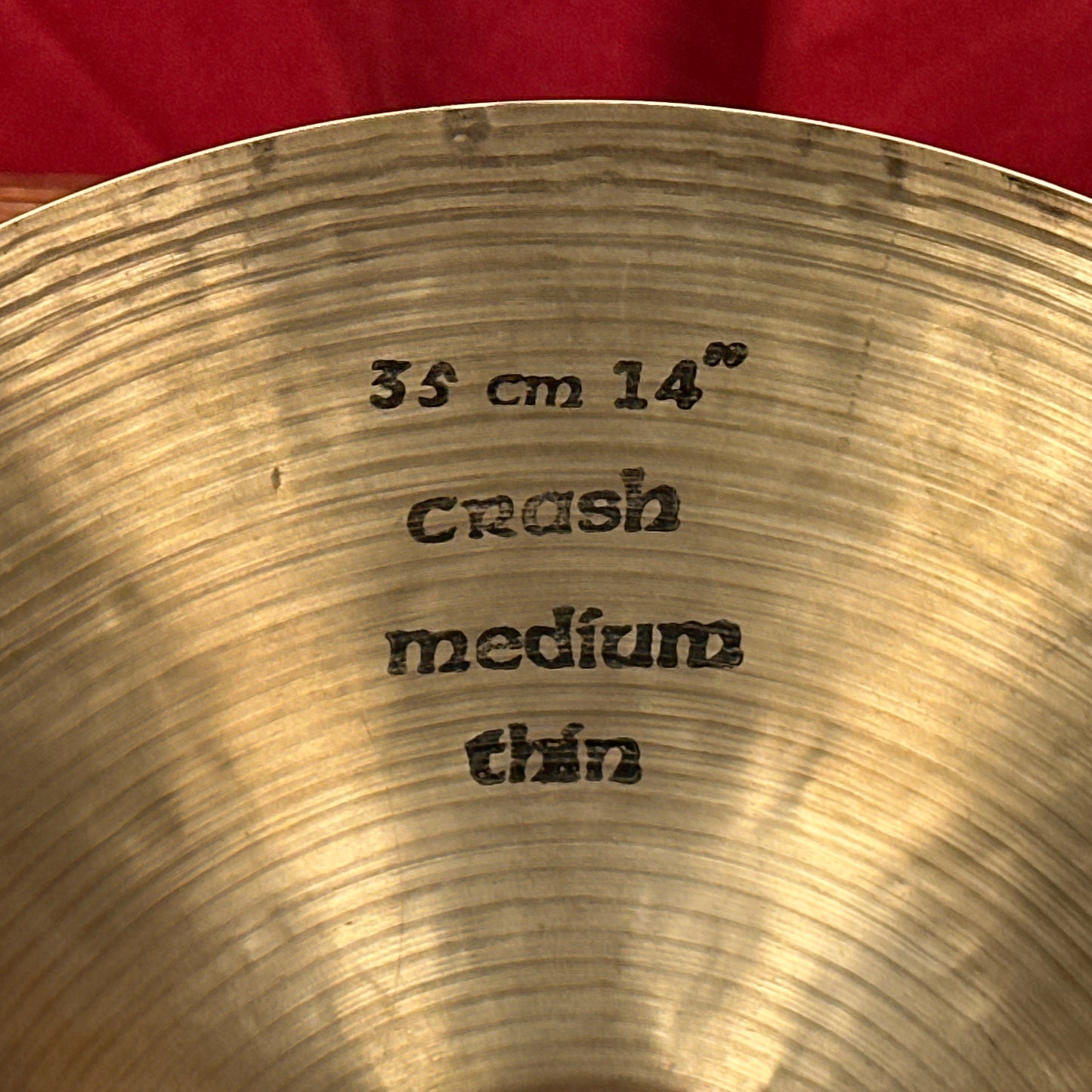 14" Istanbul Agop Medium Thin Crash Cymbal 682g *Video Demo*