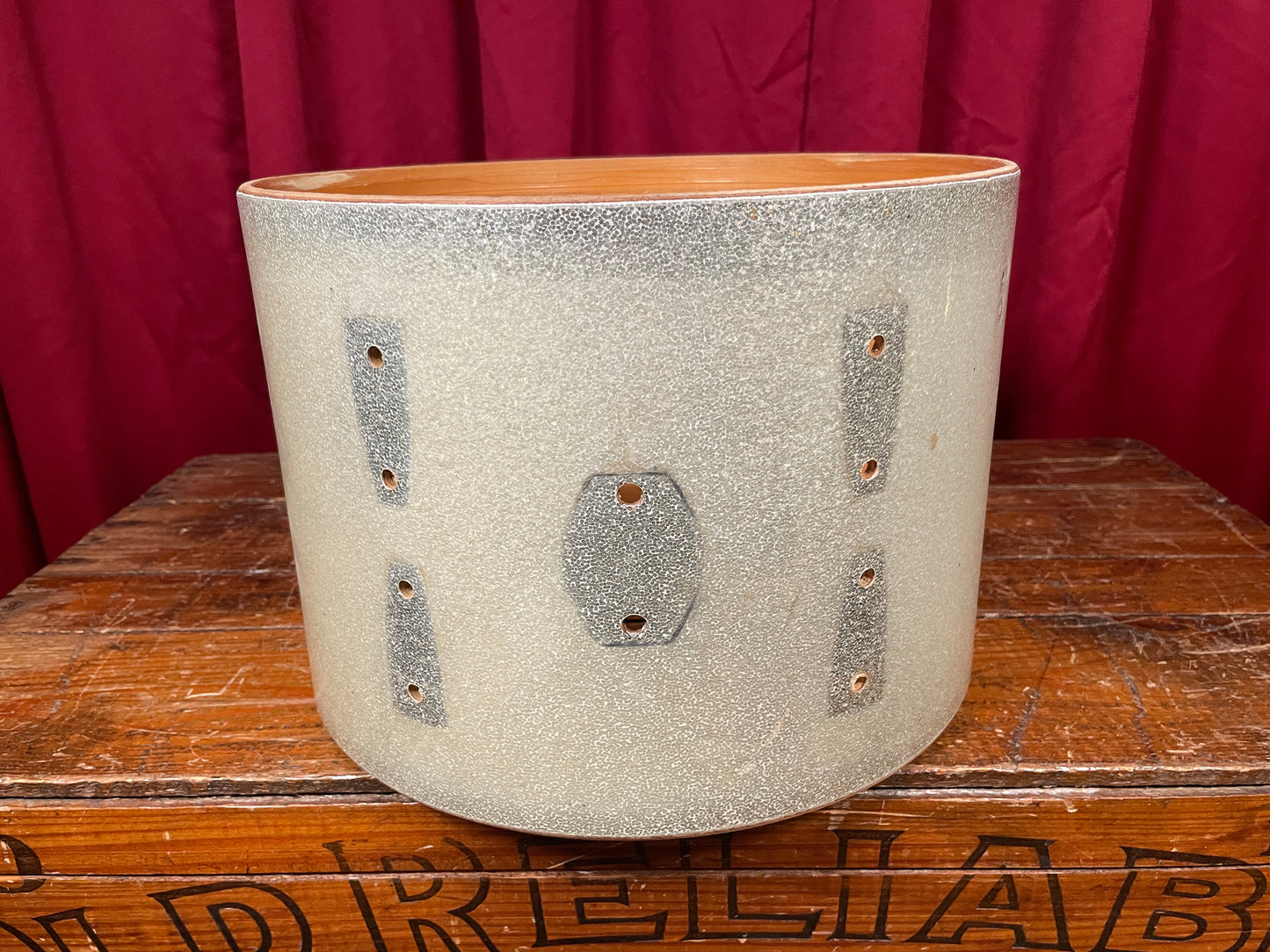 1969 Ludwig 9x13 Tom Shell Silver Mist Sparkle 13x9 Late 1960s