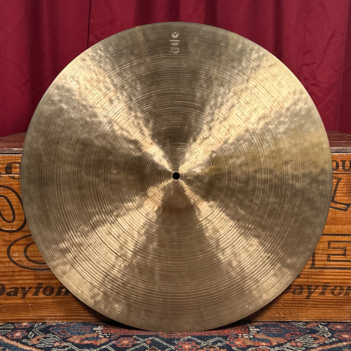 22" Istanbul Agop 30th Anniversary Ride Cymbal 2386g *Video Demo*