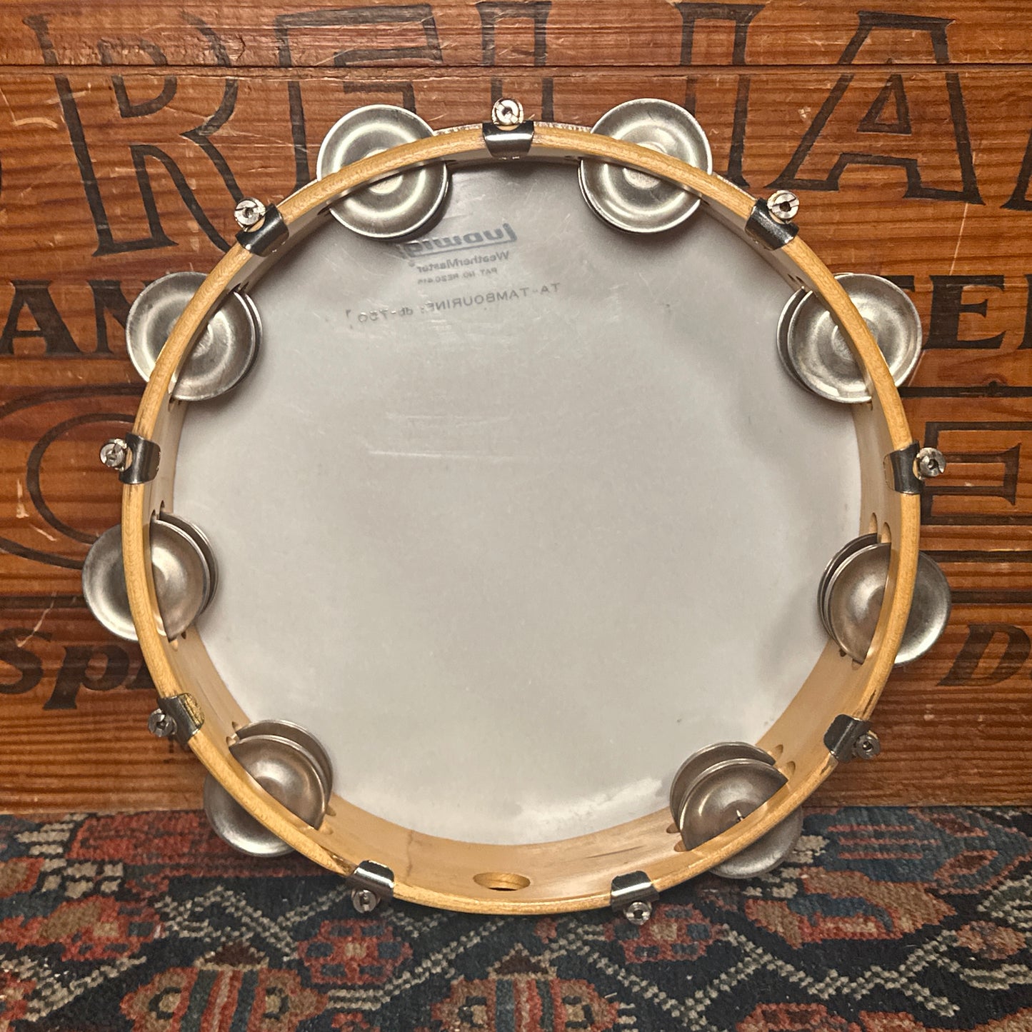 1970s Ludwig 10" Tunable Double Row Tambourine No. 95A