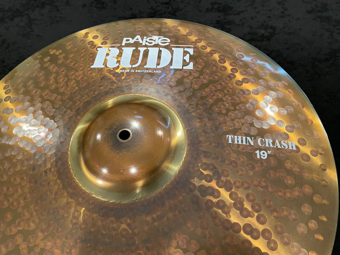 19" Paiste Rude Thin Crash Cymbal 1810g