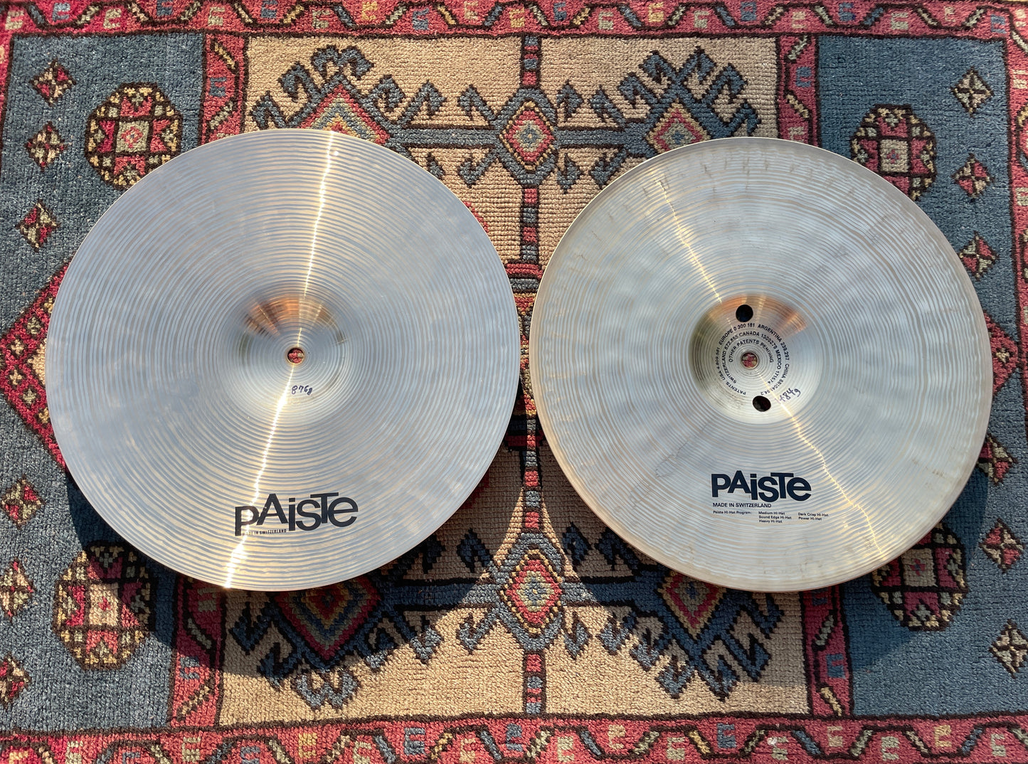 14" Paiste Signature Dark Crisp Hi-Hat Cymbal Pair 876g/1484g *Video Demo*