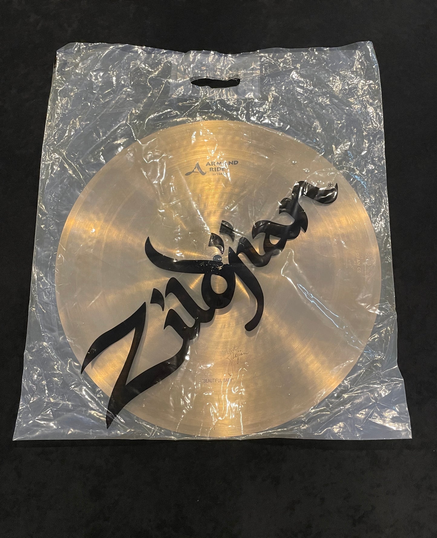19" Zildjian Armand Beautiful Baby Ride Cymbal 1874g *Video Demo*