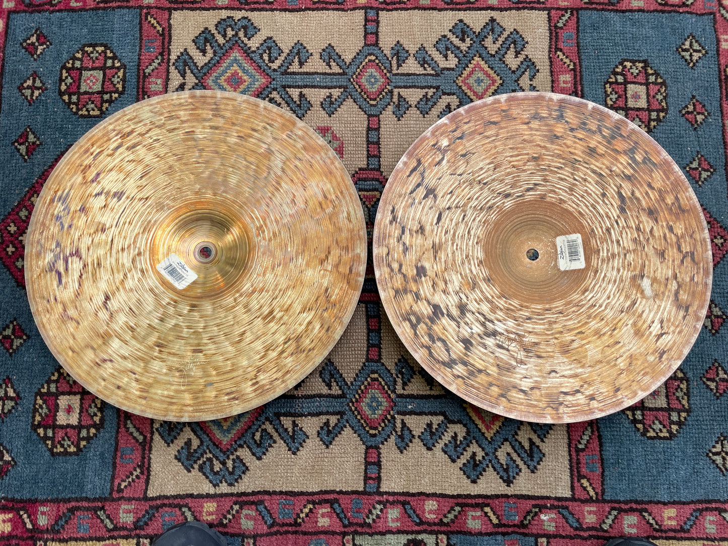 14" Zildjian K Constantinople Hi-Hat Cymbal Pair 904g/1152g *Video Demo*