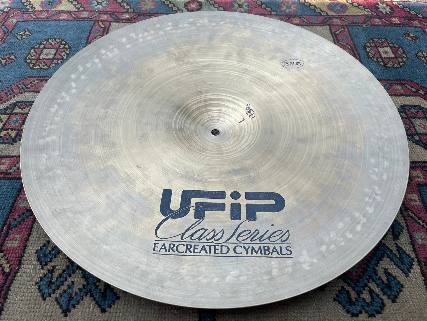 20" UFIP Class Series Crash Ride Cymbal 1730g *Video Demo*