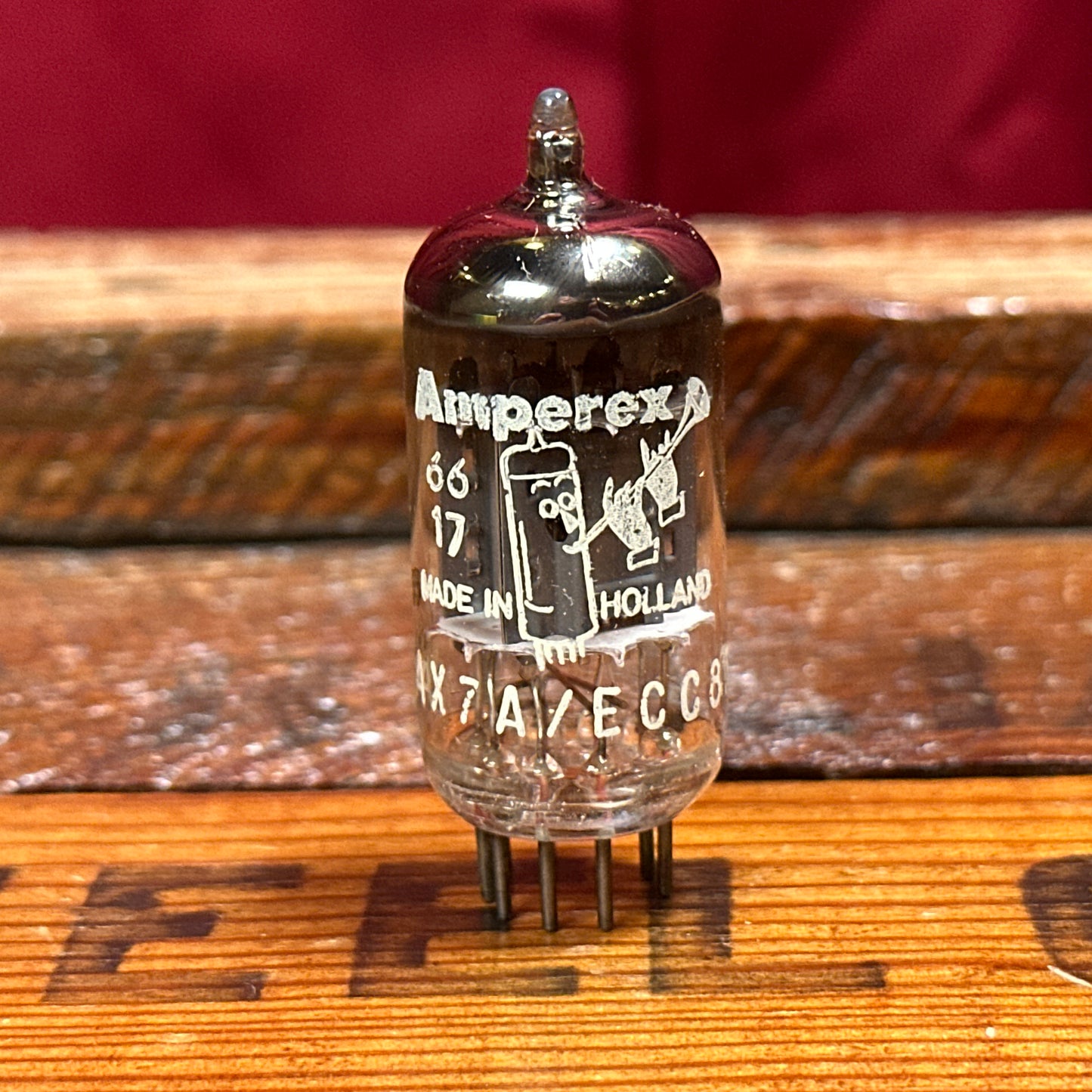 Vintage 1960s Amperex Bugle Boy 12AX7A / 7025 Amplifier Preamp Tube #275