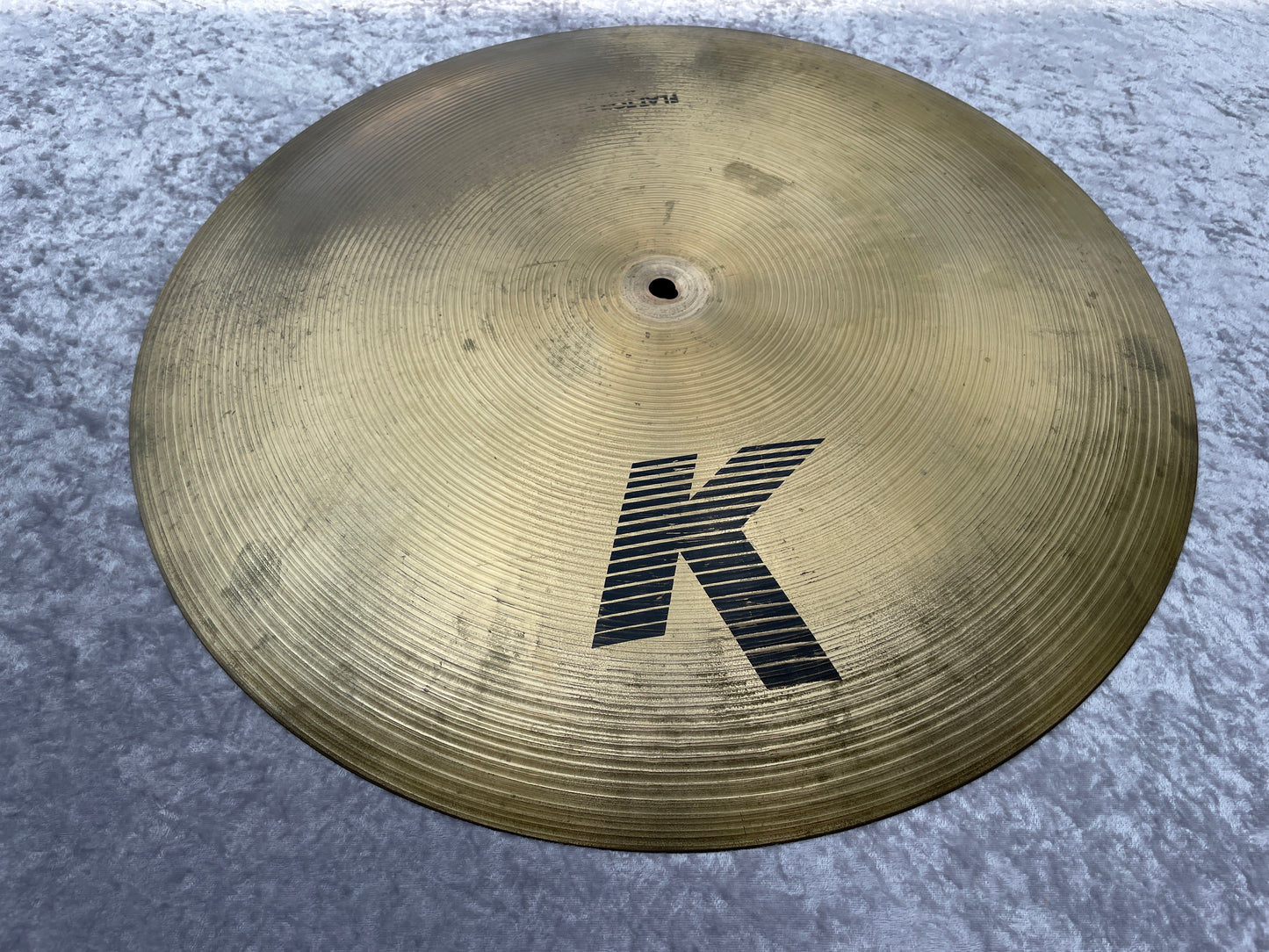 20" Zildjian K Flat Top Ride Cymbal 2420g IAK *Video Demo*