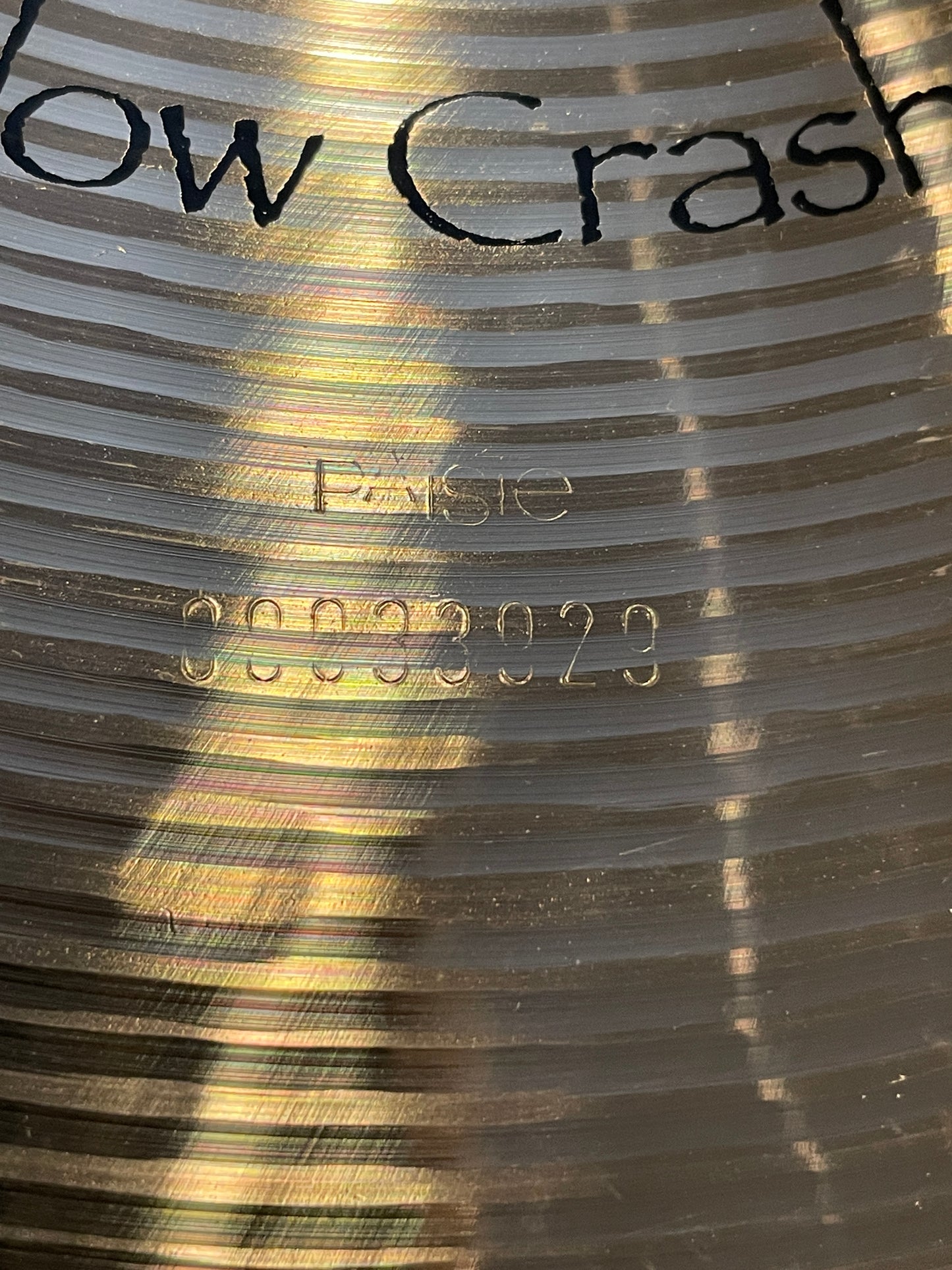 17" Paiste Signature Mellow Crash Cymbal 1116g