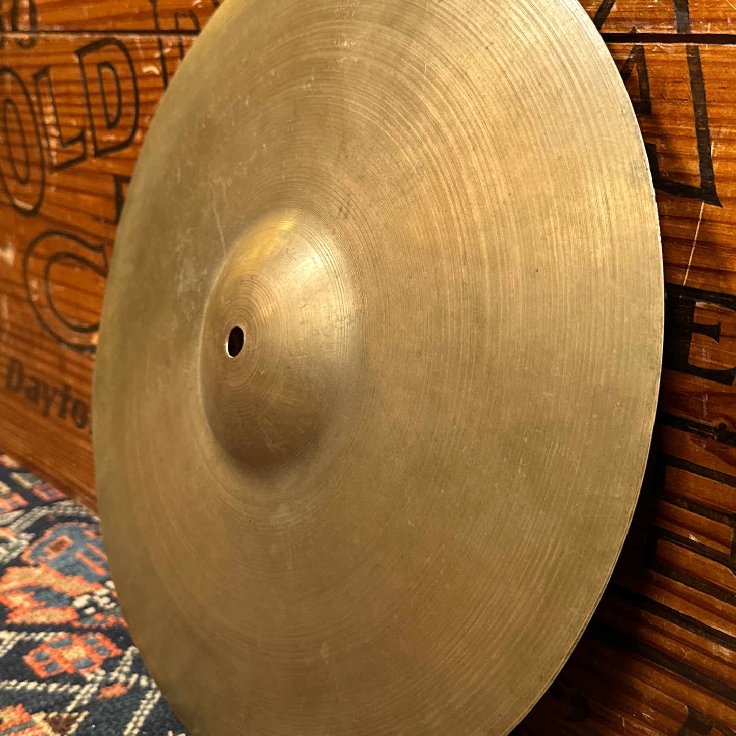 13" Zildjian A 1940s 2nd / Pre-Trans Stamp Splash Cymbal 526g *Video Demo*