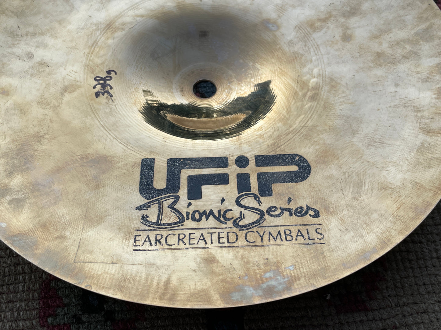 10" UFIP Bionic Series Splash Cymbal 338g *Video Demo*