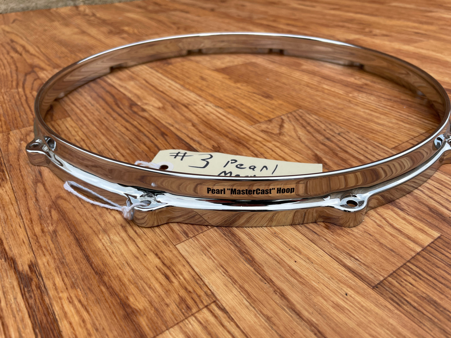 14" Pearl MasterCast 10-Lug Die Cast Snare Drum Hoop DC1410 #3