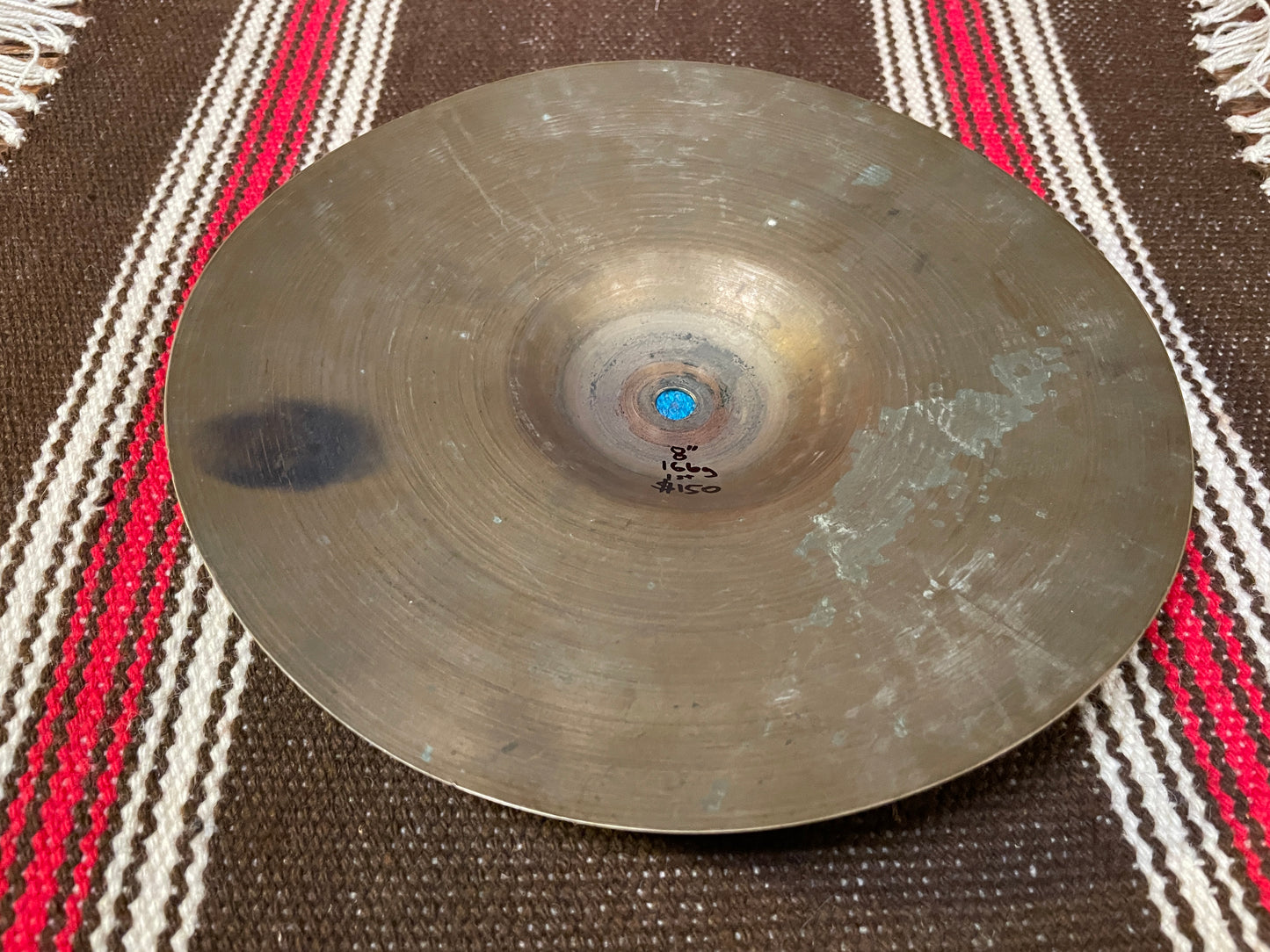 8" Vintage 1930s Zildjian A 1st Stamp Splash Cymbal 166g *Video Demo*